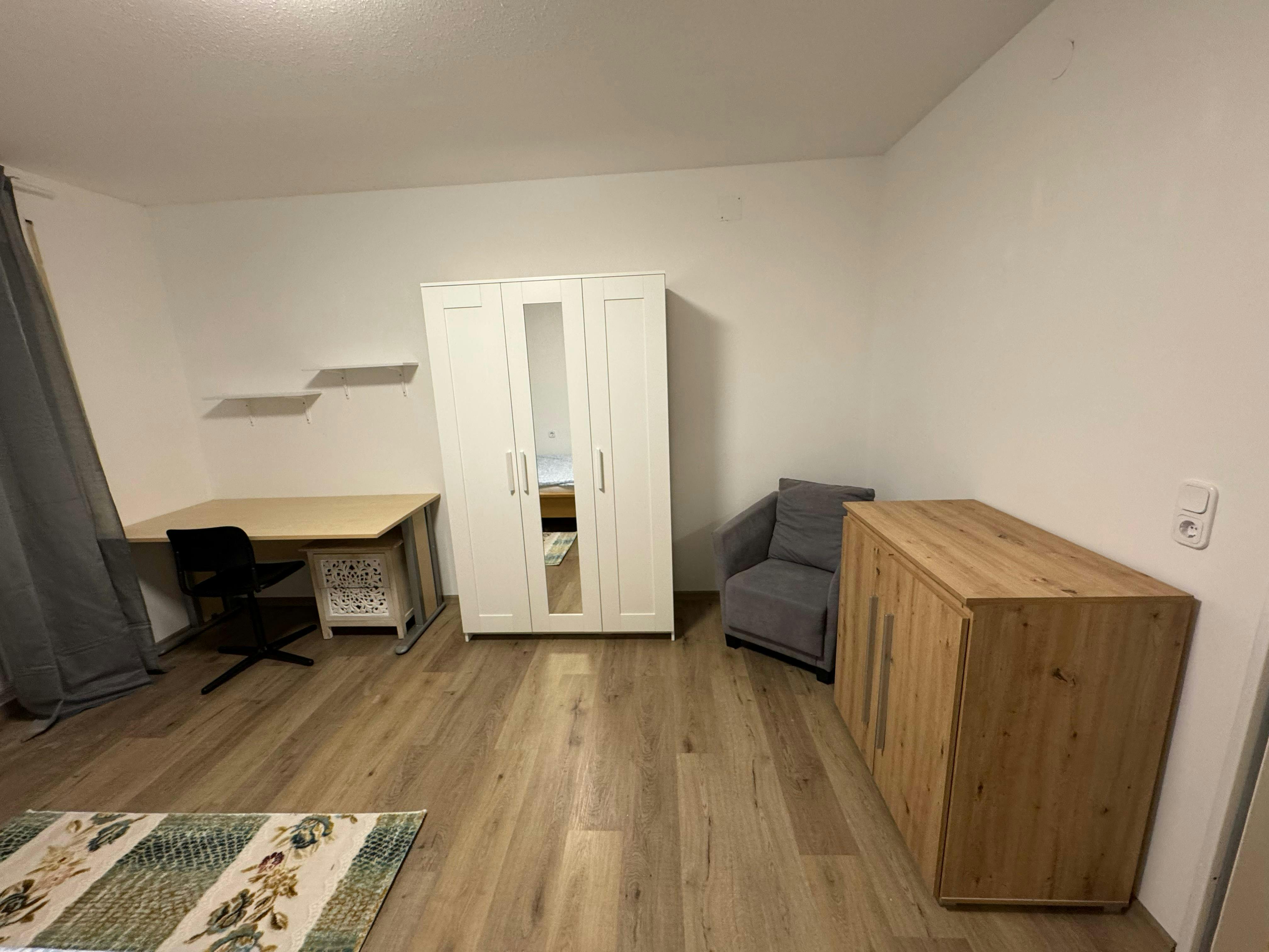 Single room Königsbrunn, 1 bed, 12m² — photo 4