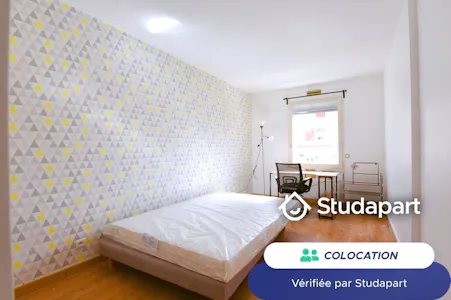 Private room for rent on Square Jean Esquirol, Créteil