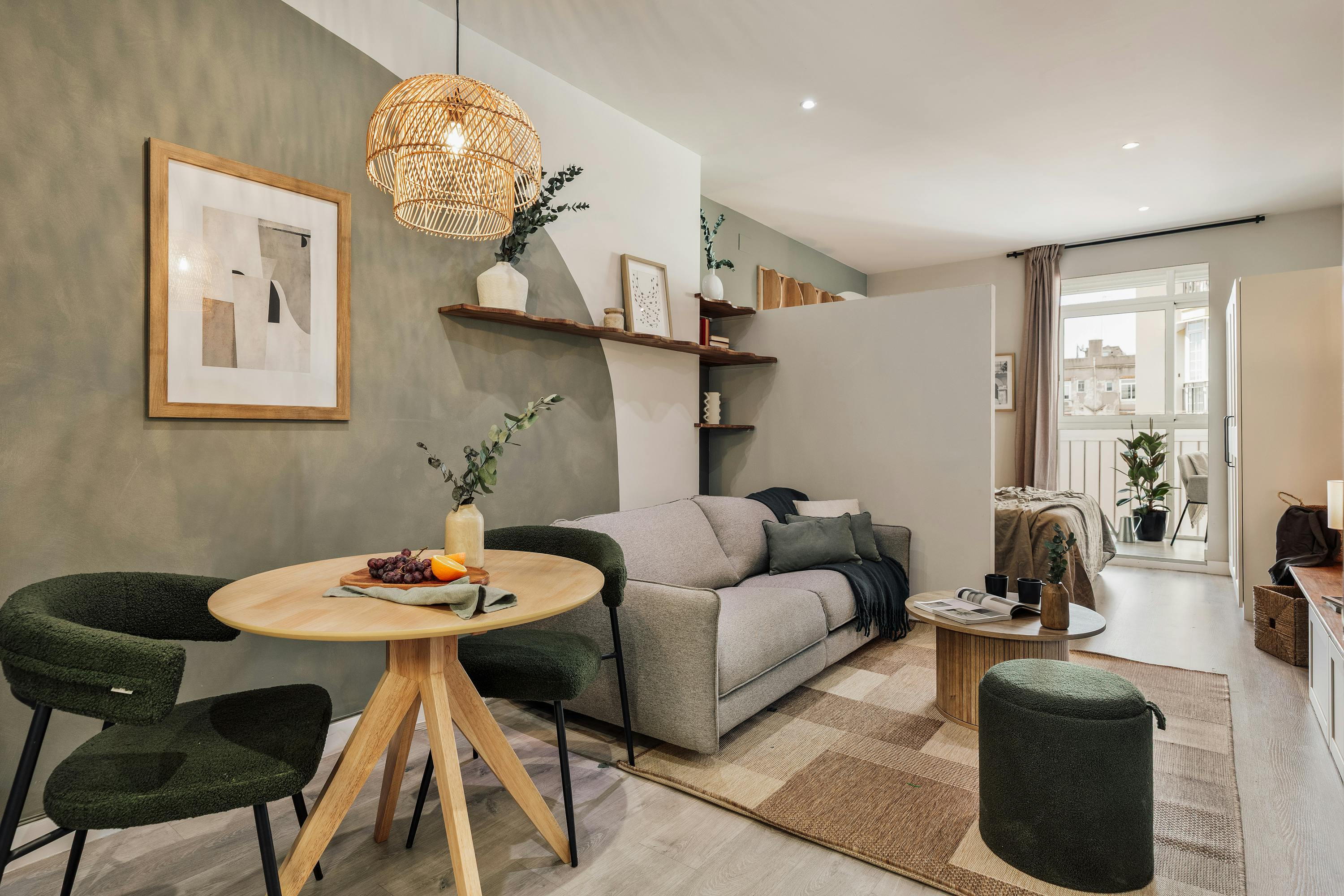 Studio for rent for €1,614 per month in Barcelona, Carrer del Comte Borrell