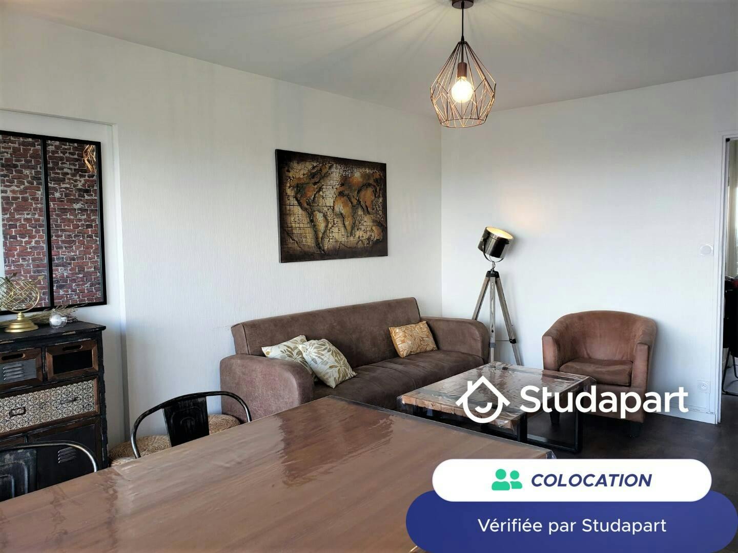 Chambre privée à louer pour 520 €/mois à La Rochelle, Rue Jean Bart