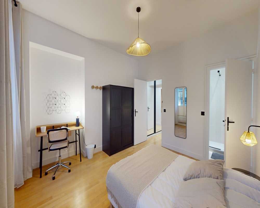 Single room Paris, 1 bed, 20m² — photo 13