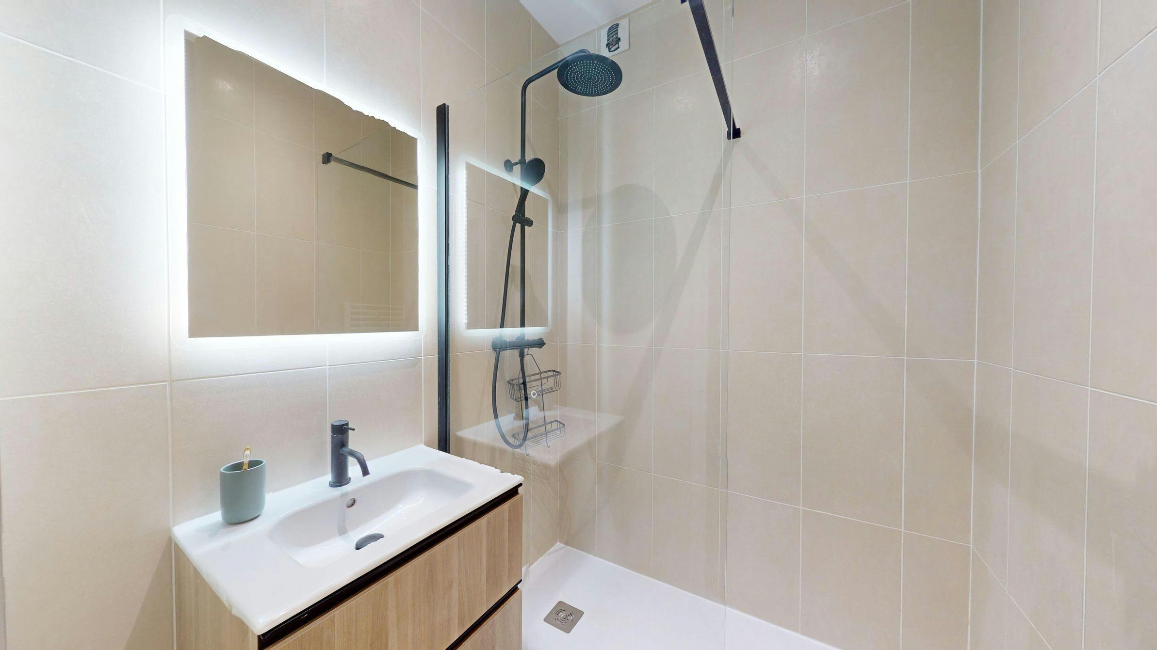 Single room Paris, 1 bed, 20m² — photo 6