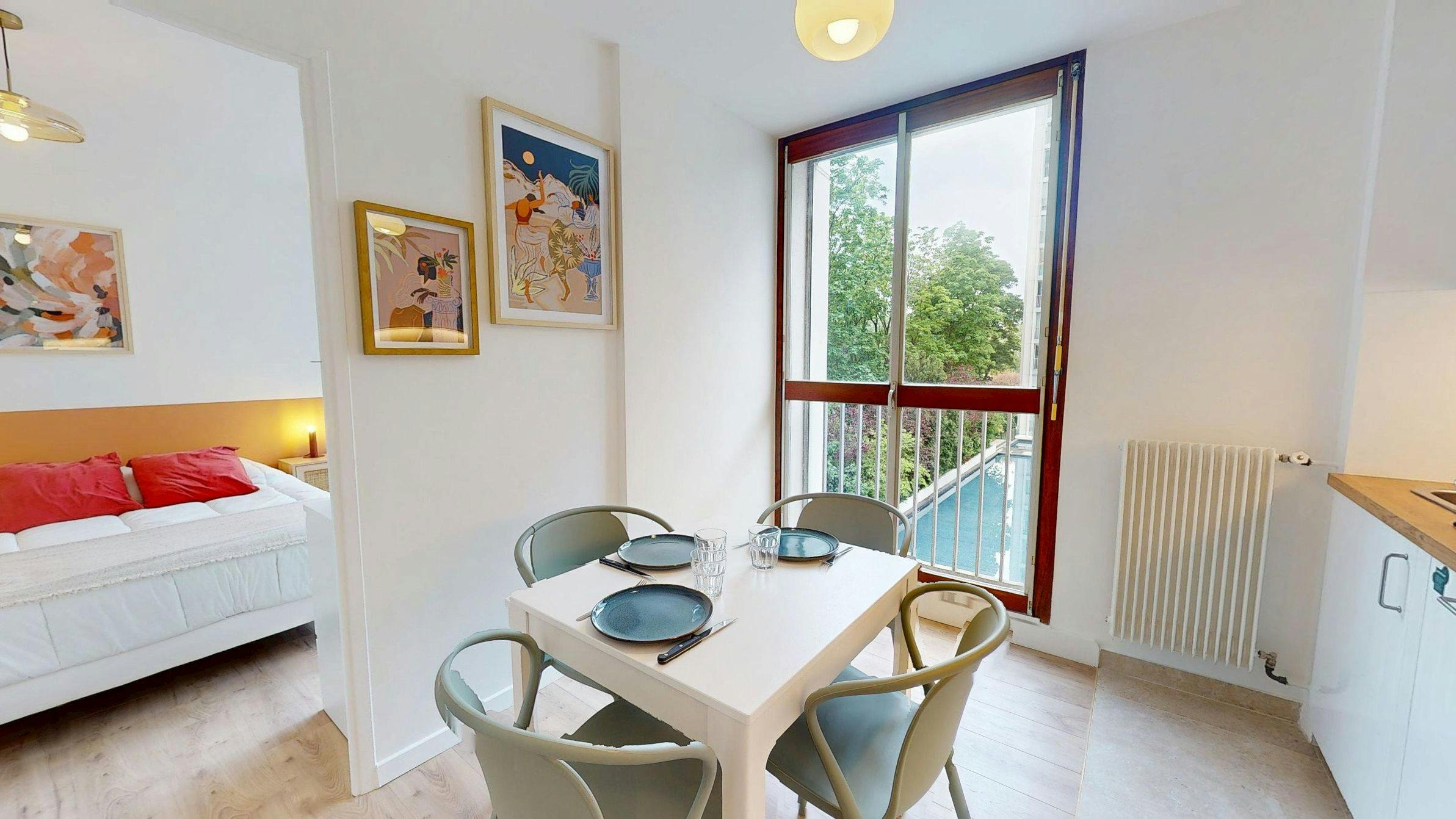 Single room Paris, 1 bed, 9m² — photo 10