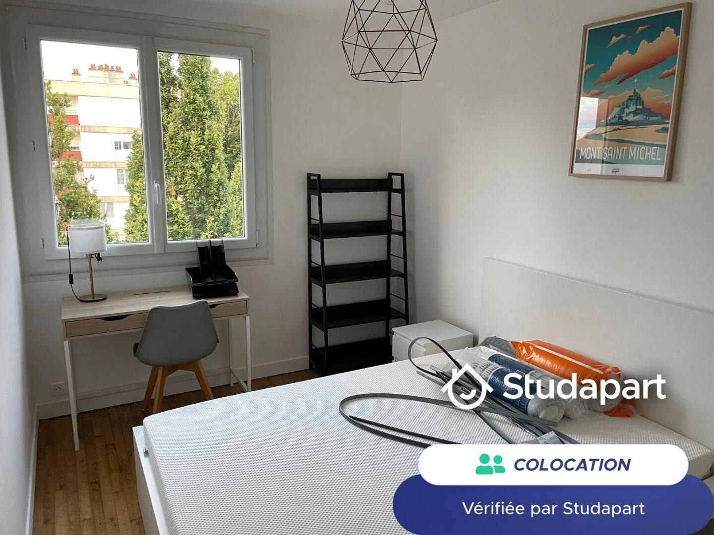 Private room for rent on Boulevard Pierre de Coubertin, Nantes - Plus