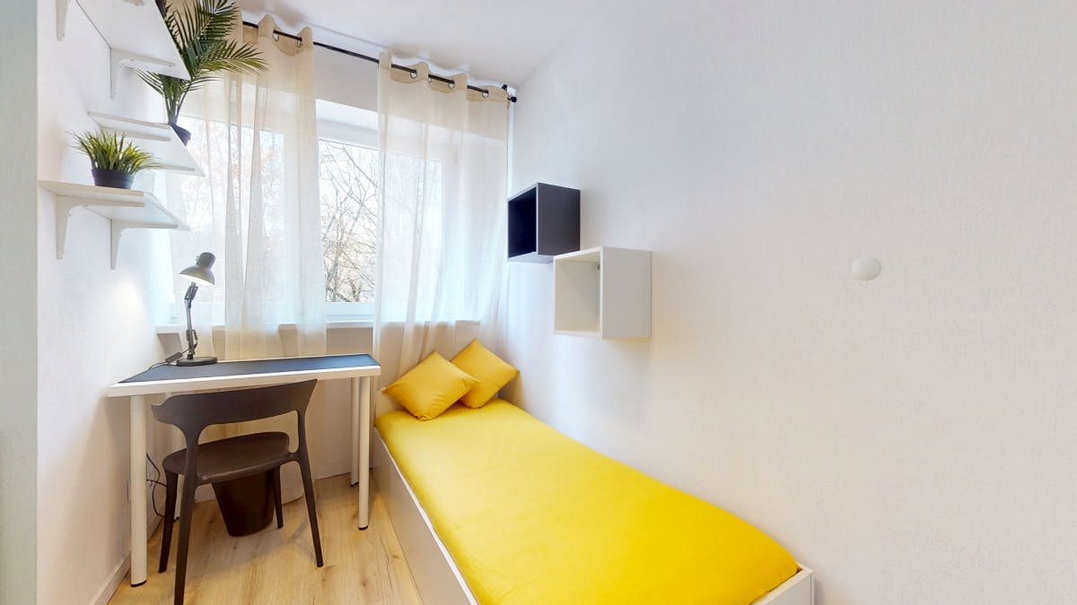 Single room Warsaw, 1 bed, 7m² — photo 4