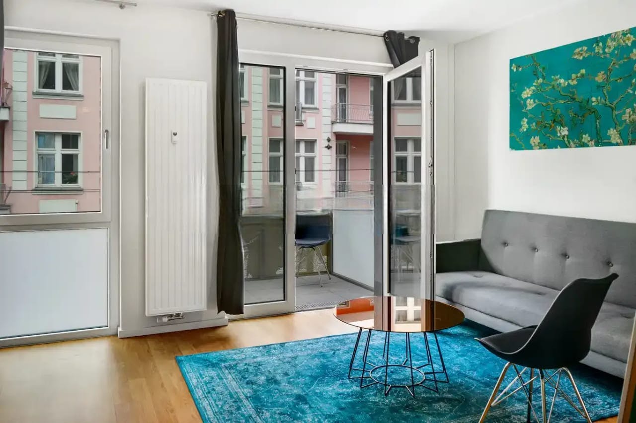 Studio for rent for €1,070 per month in Berlin, Dörpfeldstraße