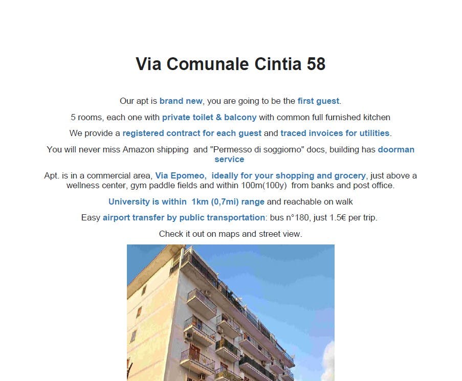 Via Comunale Cintia, Naples