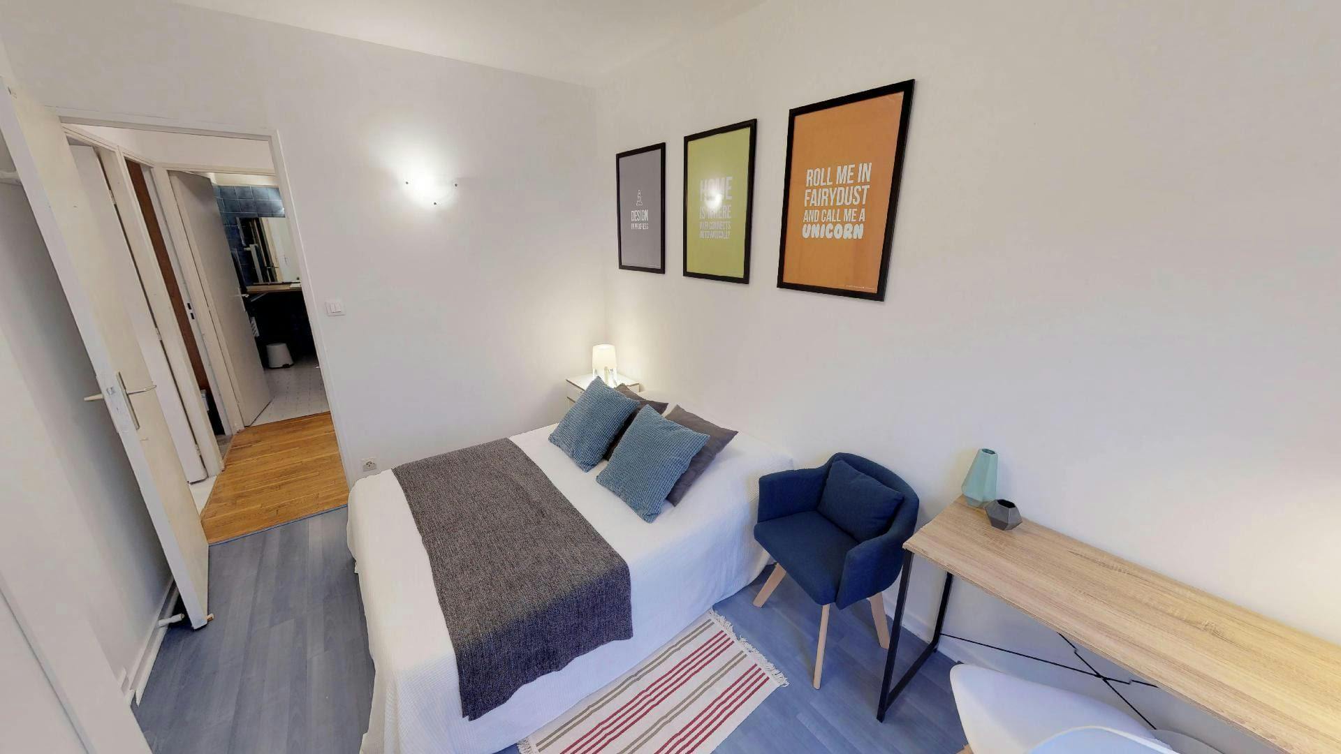 Single room Lyon, 1 bed, 11m² — photo 7