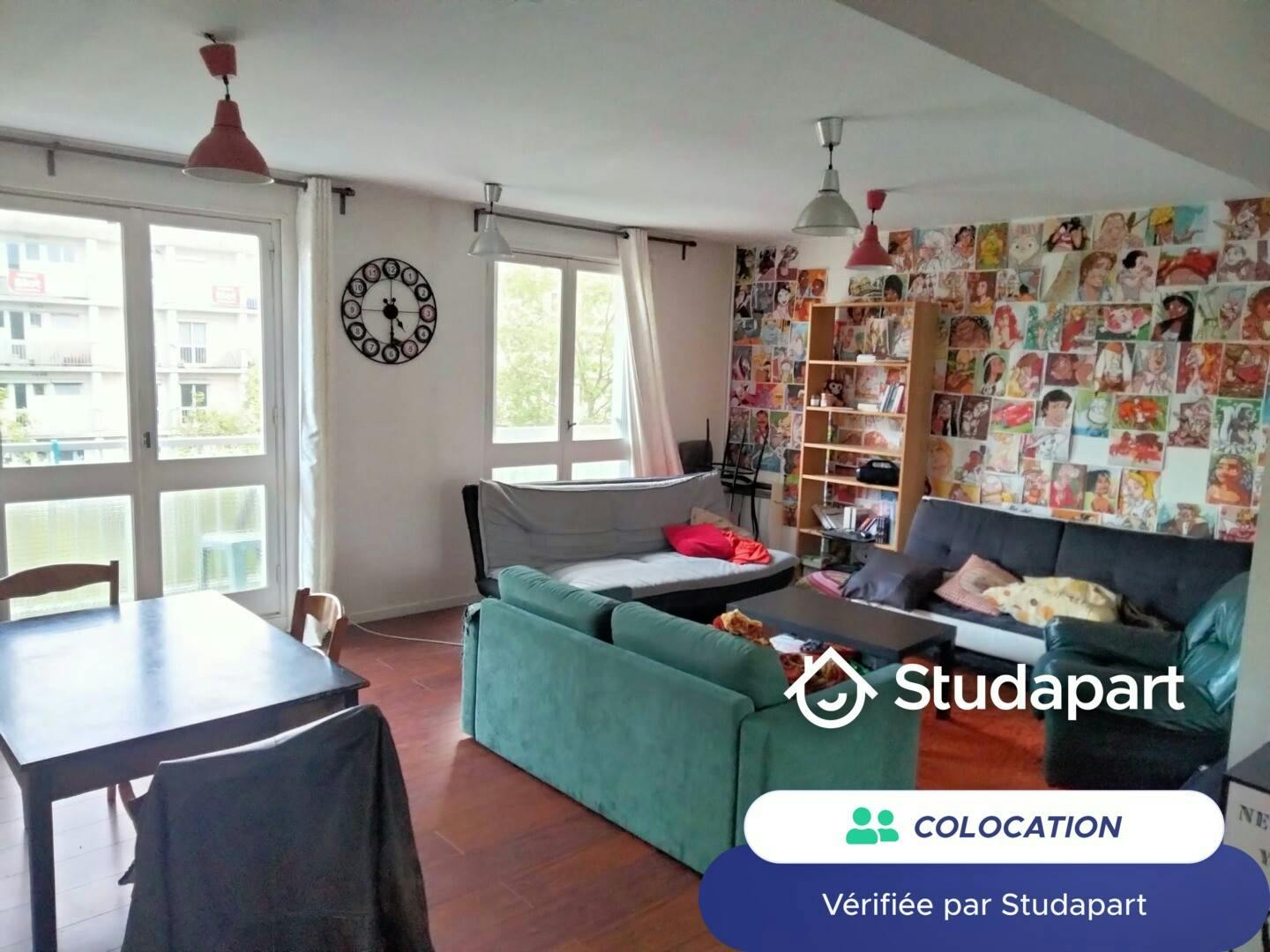 Private room for rent for €395 per month in Rennes, Rue du Nivernais