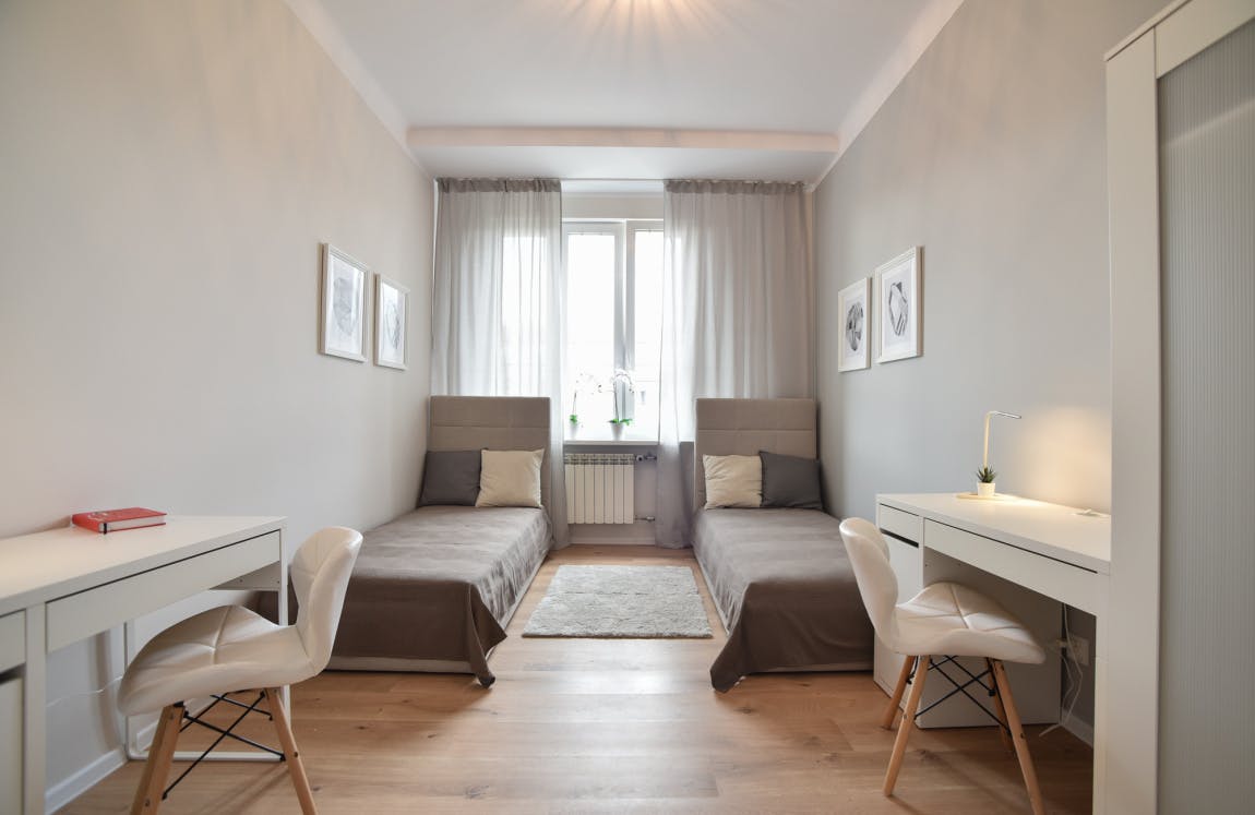 Chambre privée à louer pour 2 800 PLN/mois à Warsaw, Aleja Niepodległości