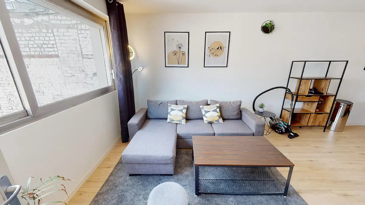 1-Bedroom Apartment in Rue Jean Bart, Lille (1624628) ROOM