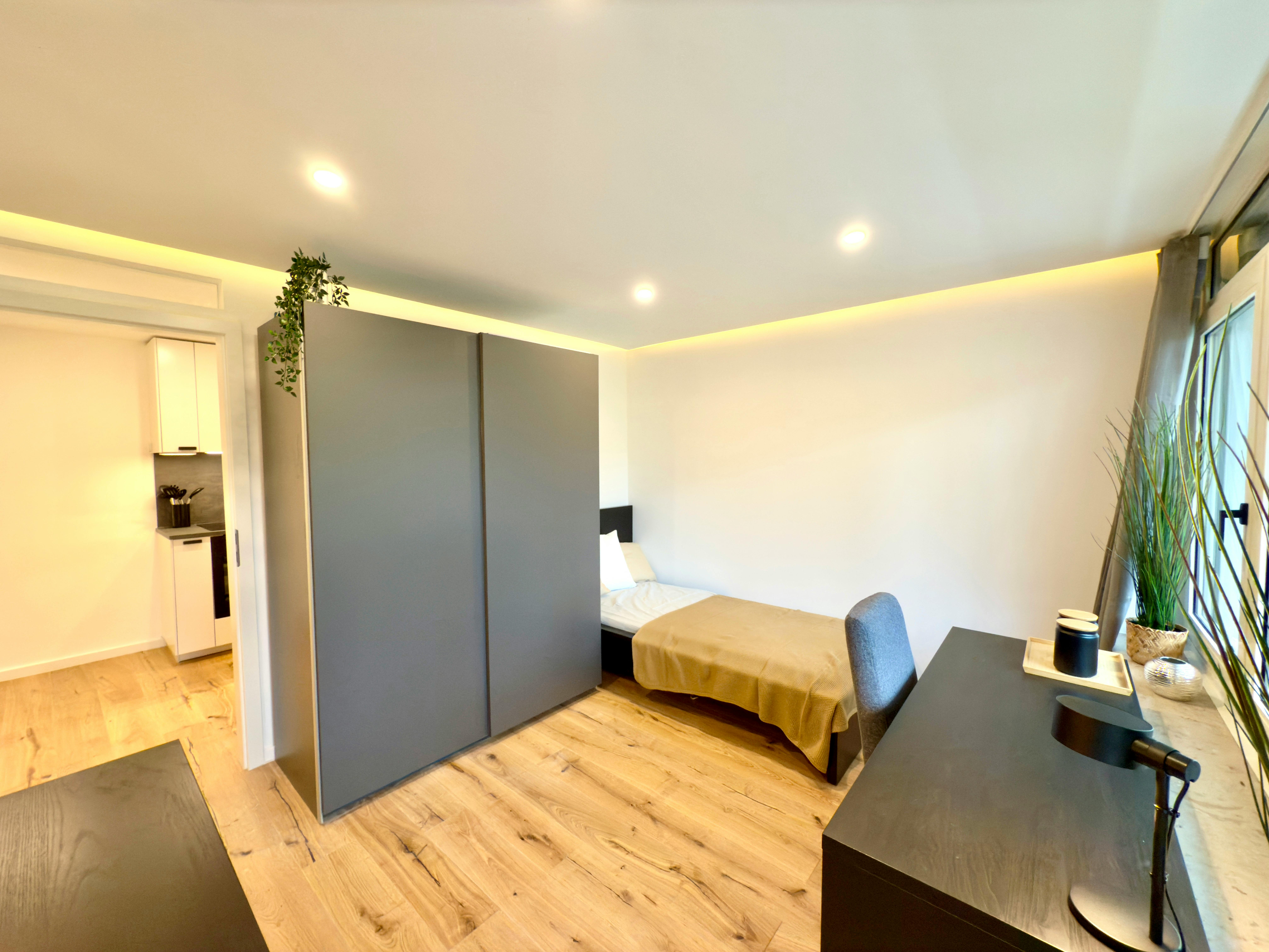 Single room Munich, 1 bed, 14m² — photo 1