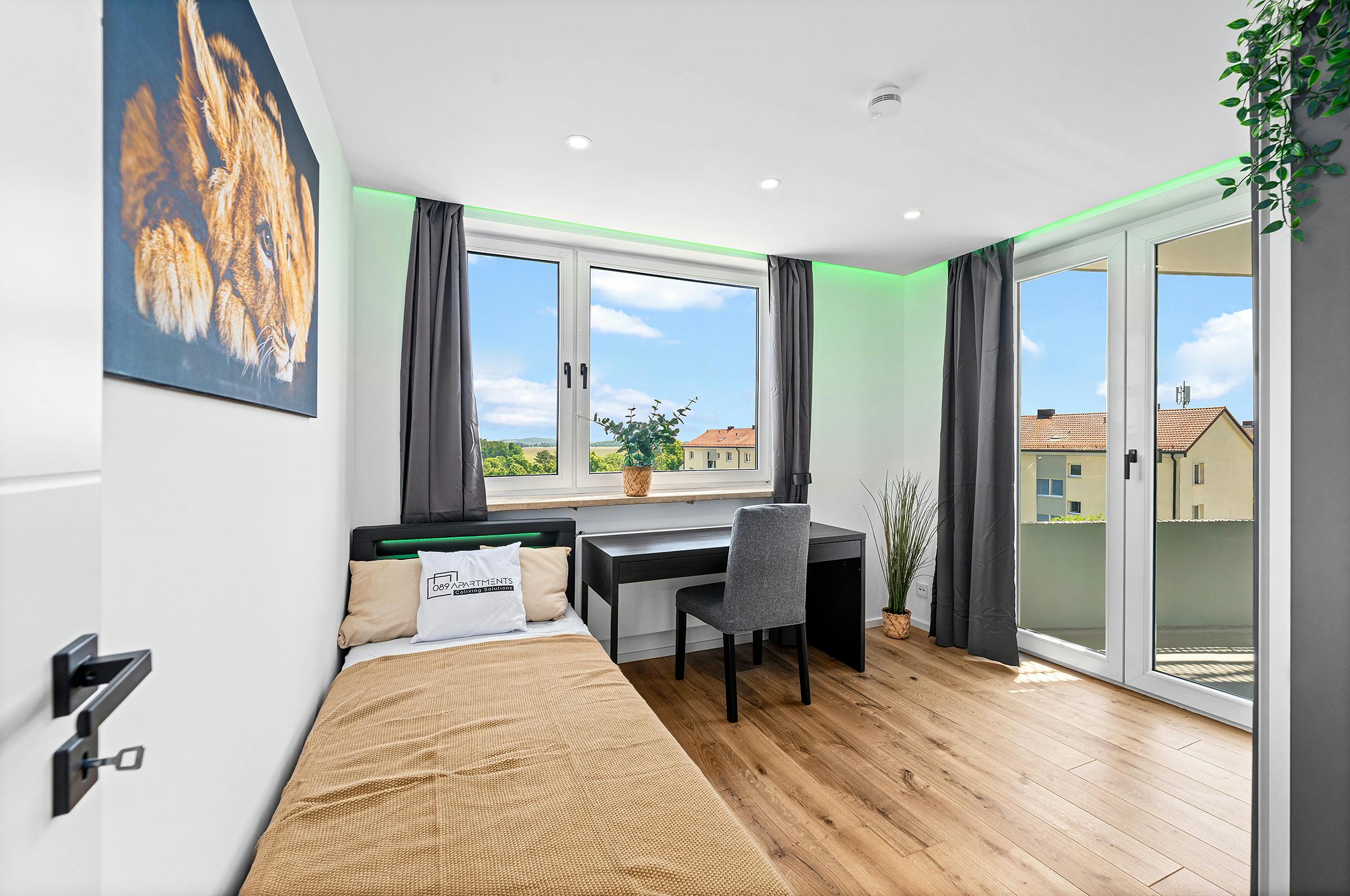 Pokój prywatny do wynajęcia za 830 € miesięcznie w mieście Munich, Aschenbrennerstraße