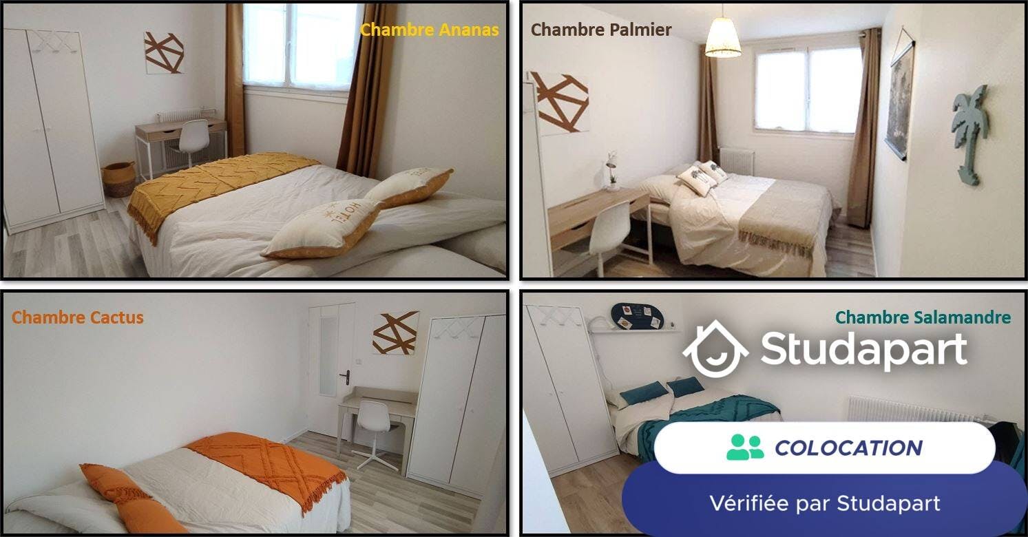 Private room for rent for €550 per month in Pontoise, Les Maradas Orange