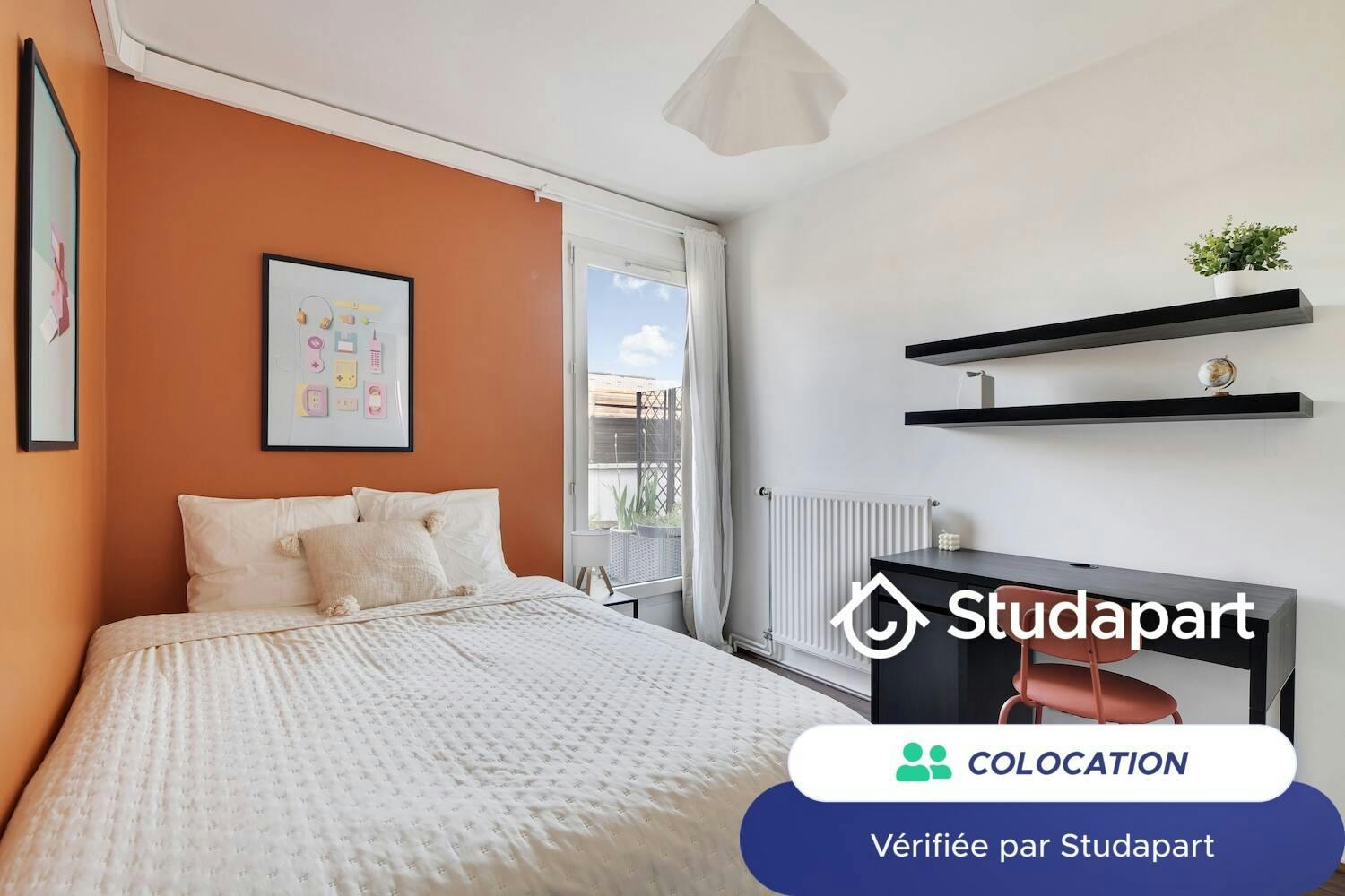 Private room for rent on Passage Saint-Ange, Paris - Vue 3