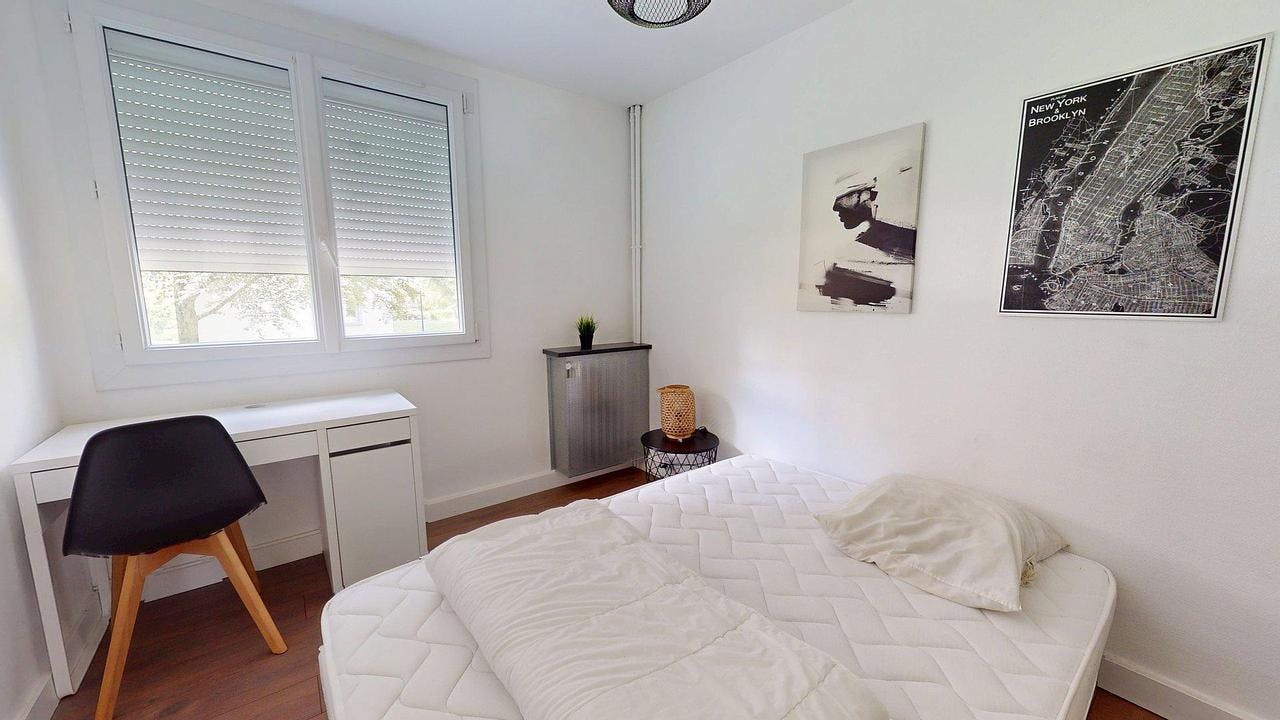 Single room Saint-Sébastien-Sur-Loire, 1 bed, 9m² — photo 8