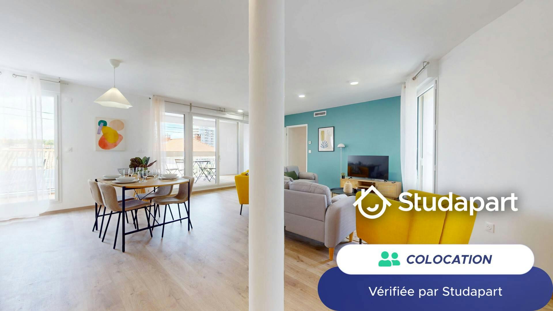 Private room for rent on Rue Tarissan, Toulouse - Plus