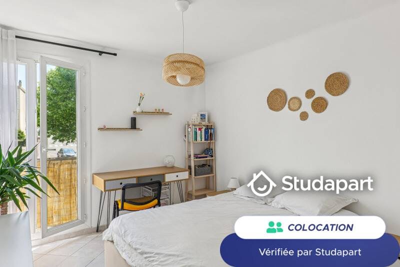 Private room for rent on Boulevard Romain Rolland, Marseille – pohled 6