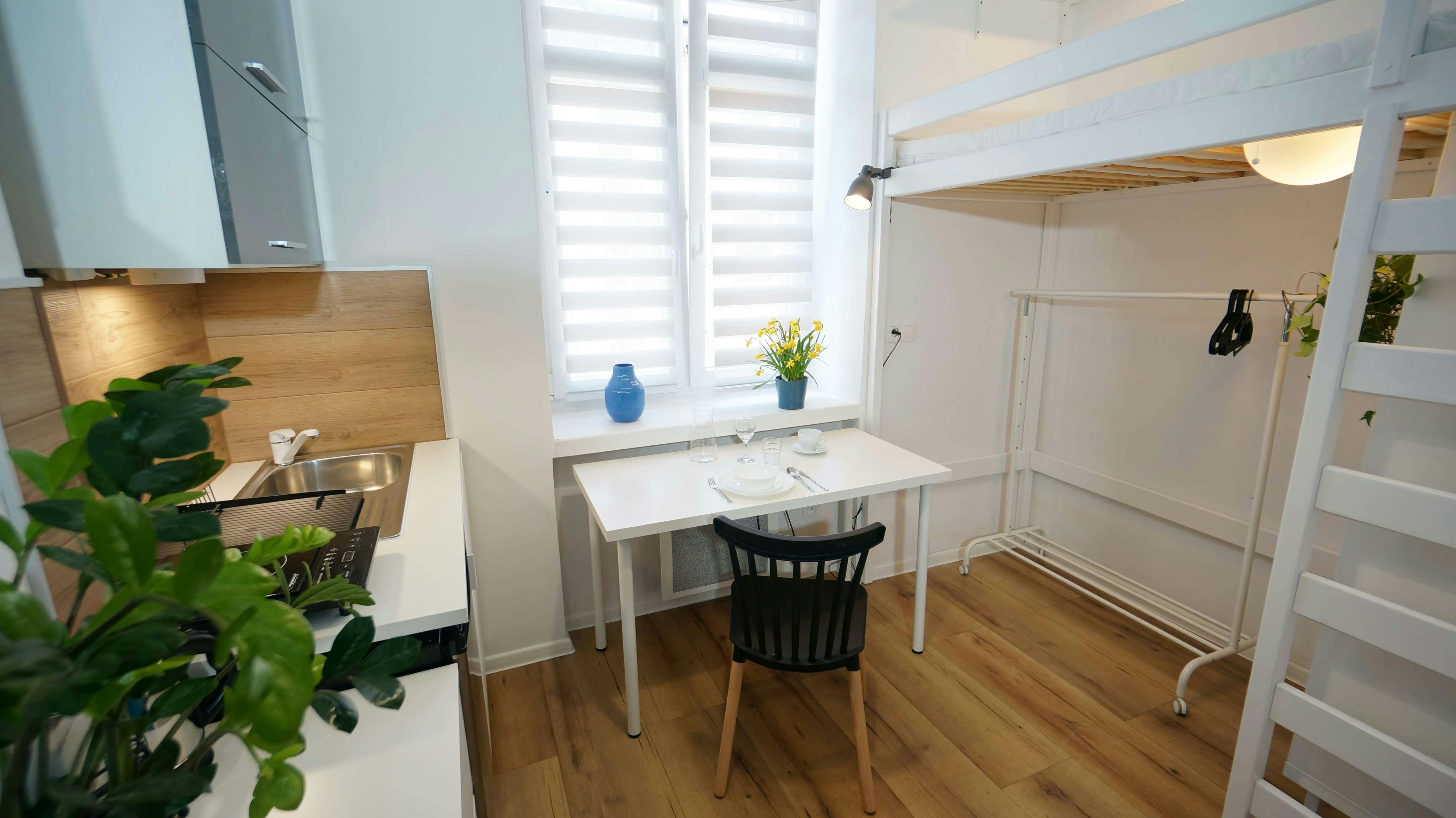 Garsonieră de închiriat pentru 1.300 PLN pe lună în Łódź, Henryka Sienkiewicza