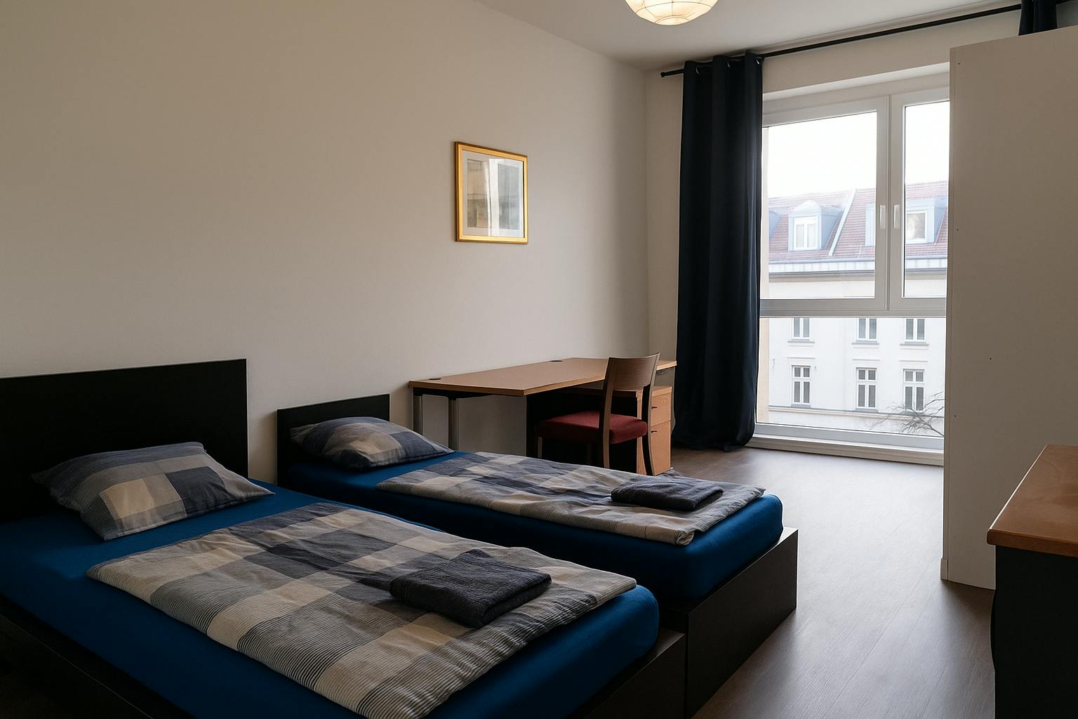 Double room Berlin, 1 bed, 20m² — photo 10
