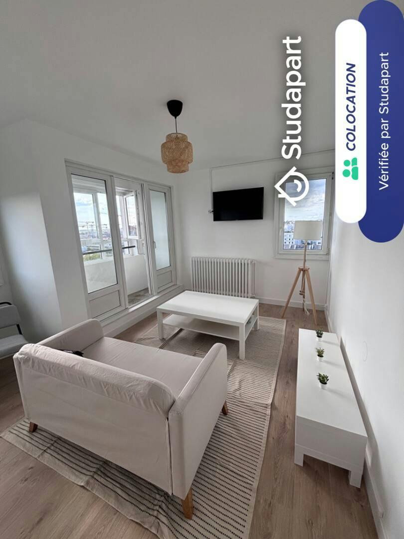Private room for rent on Boulevard Benoni Goullin, Nantes - Vue 3
