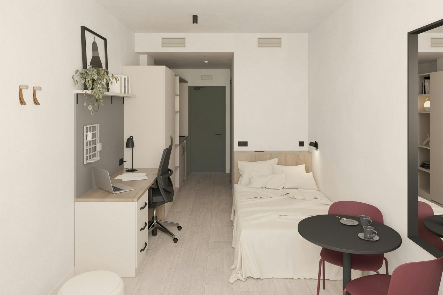 Apartment Urbanización Los Vergeles, 1 bed, 23m² — photo 10