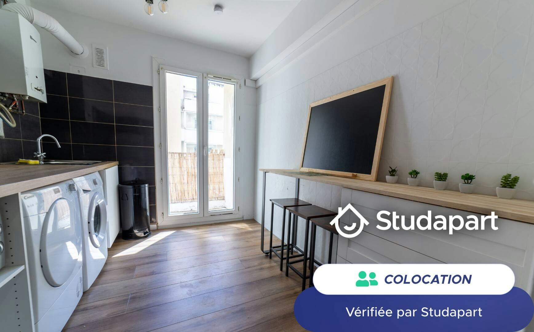 私人房间 正在以 €600 的月租出租，其位于 Nice, Boulevard René Cassin