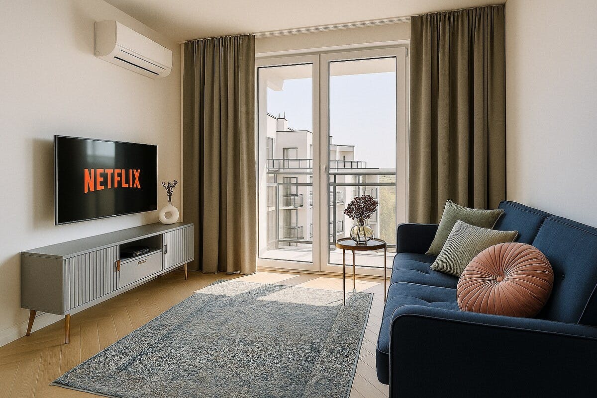 Apartment for rent for PLN 7,604 per month in Warsaw, Wiktoryn