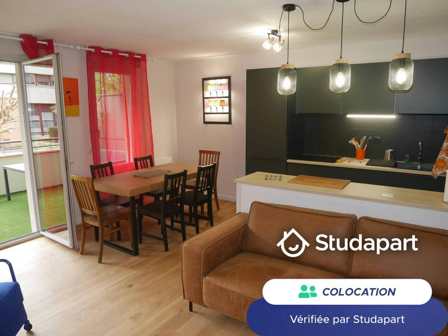 Private room for rent on Rue Bernard Mulé, Toulouse - Vue 3