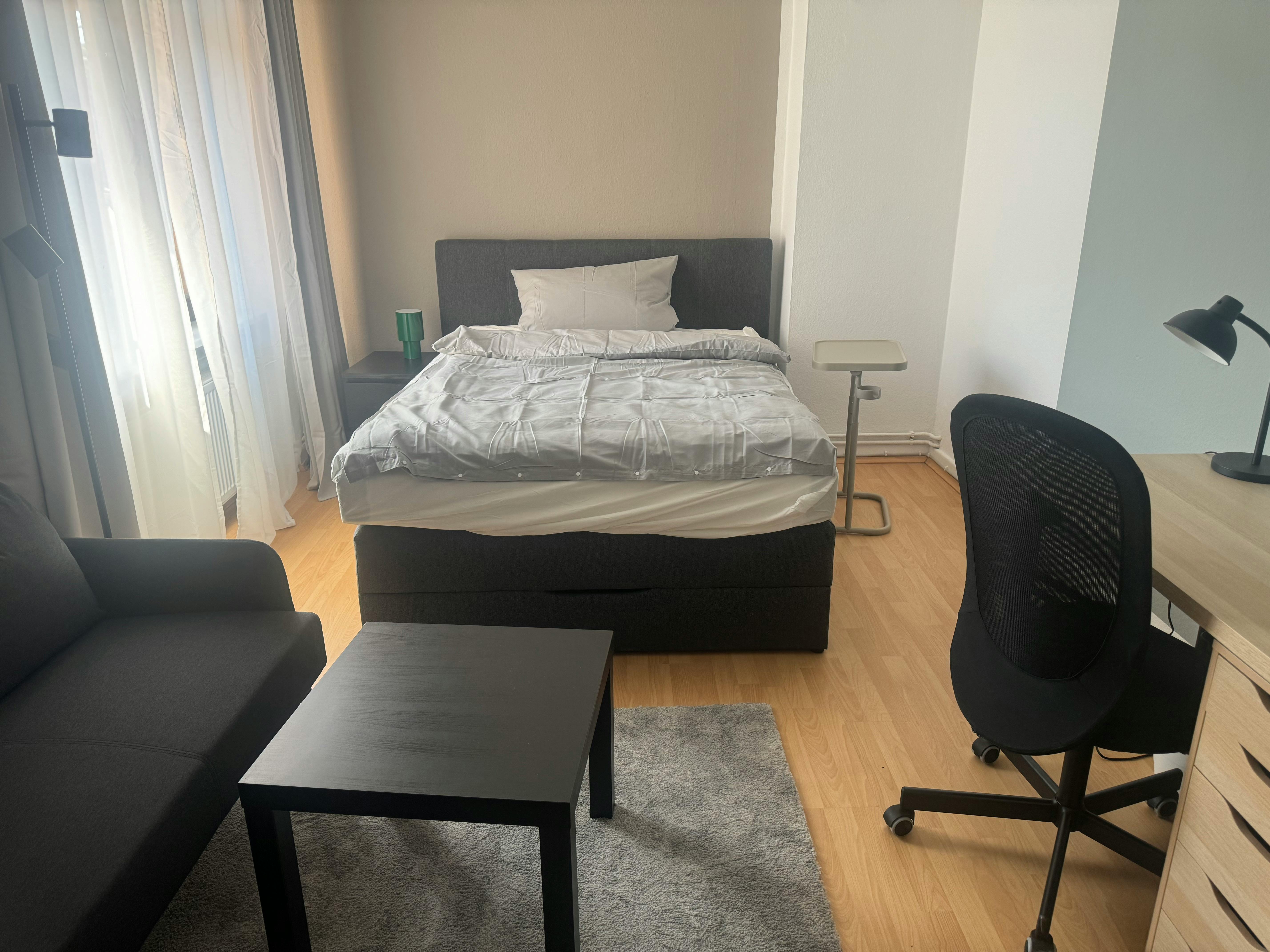 Single room Frankfurt Am Main, 1 bed, 12m² — photo 2