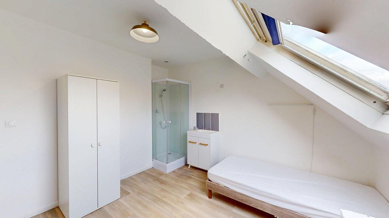 Privat rum att hyra för 420 € i månaden i Tourcoing, Rue du Halot