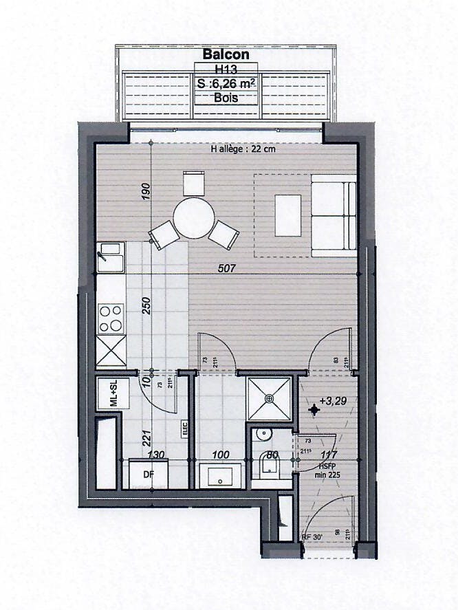 Studio à Elsene