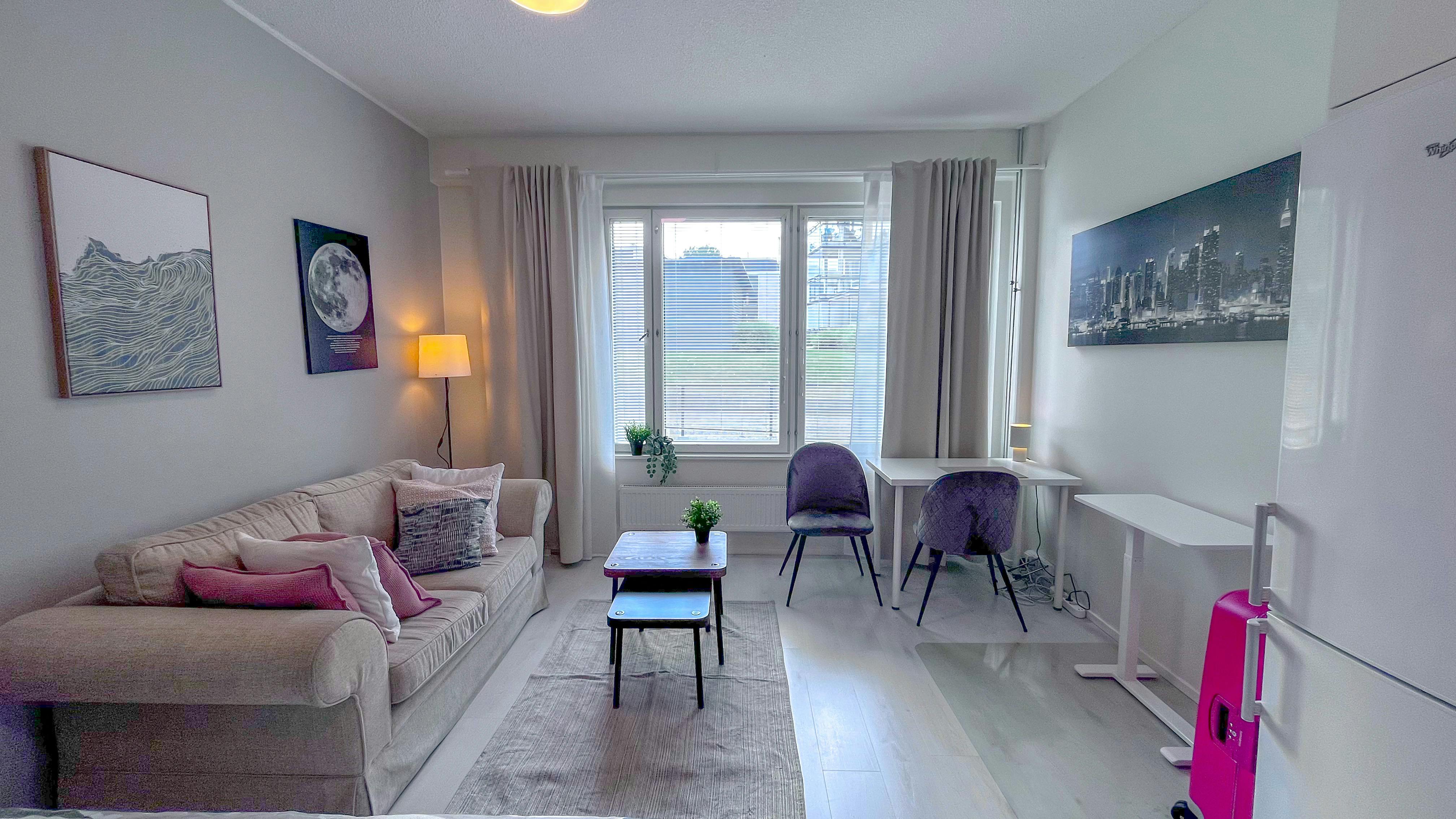 Студія за оренду для 820 EUR на місяць у Kauniainen, Venevalkamantie