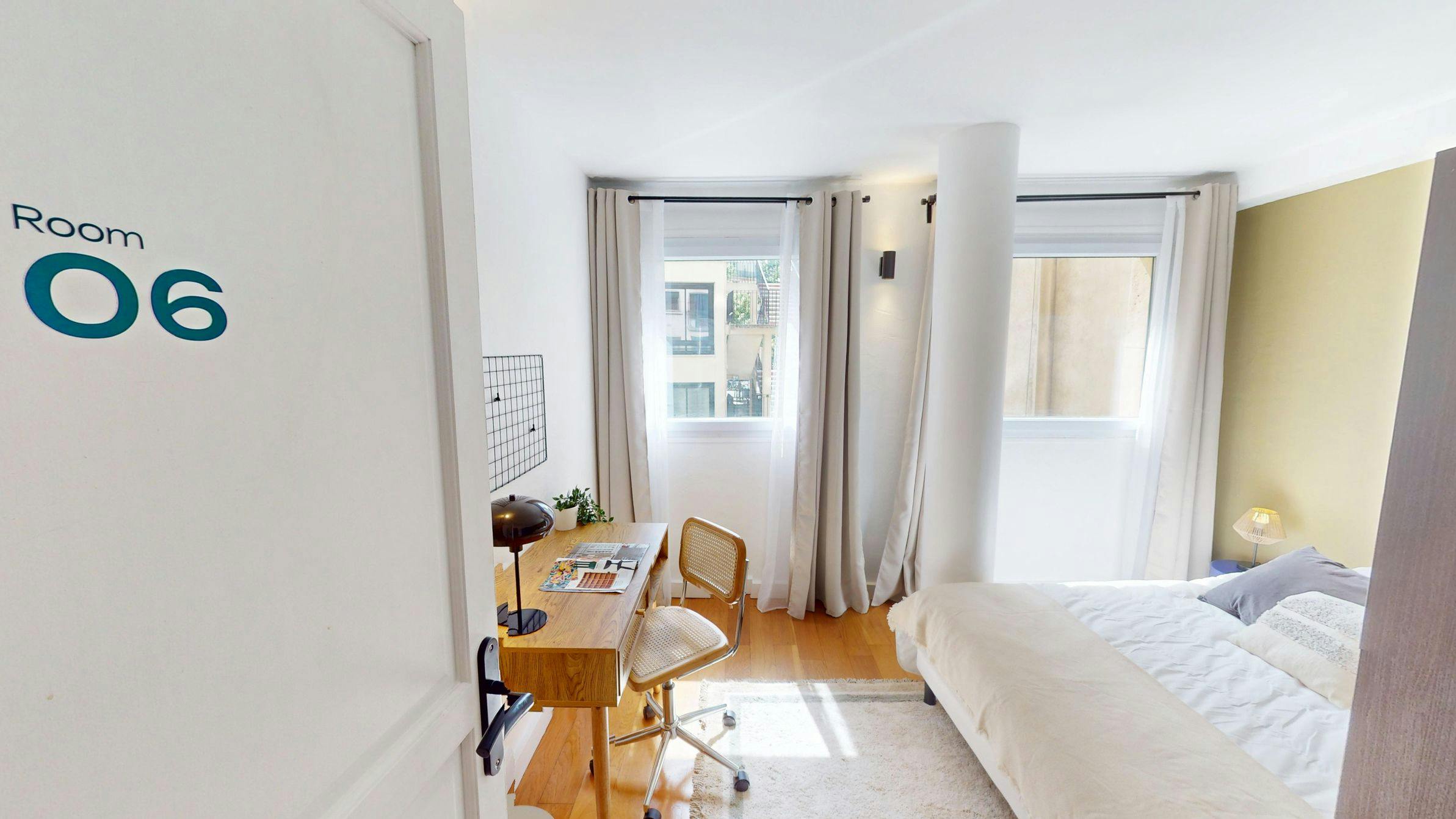Single room Paris, 1 bed, 12m² — photo 1