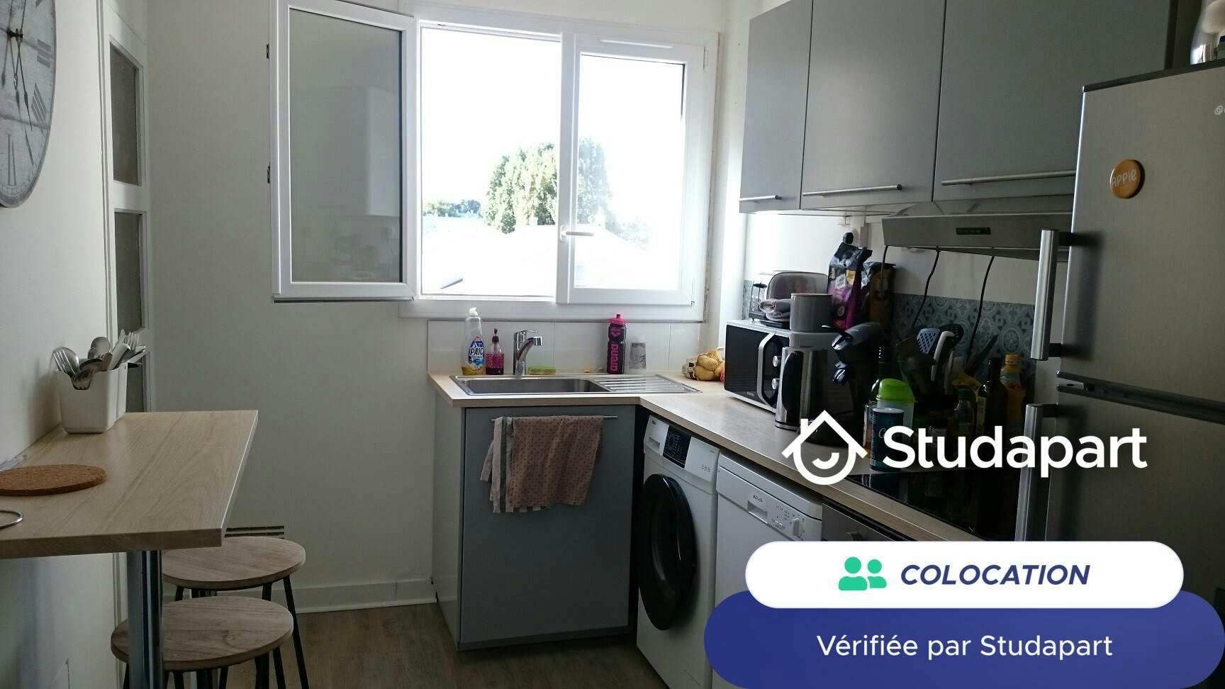 Private room for rent on Rue Guillaume Grootaers, Nantes - Vue 4