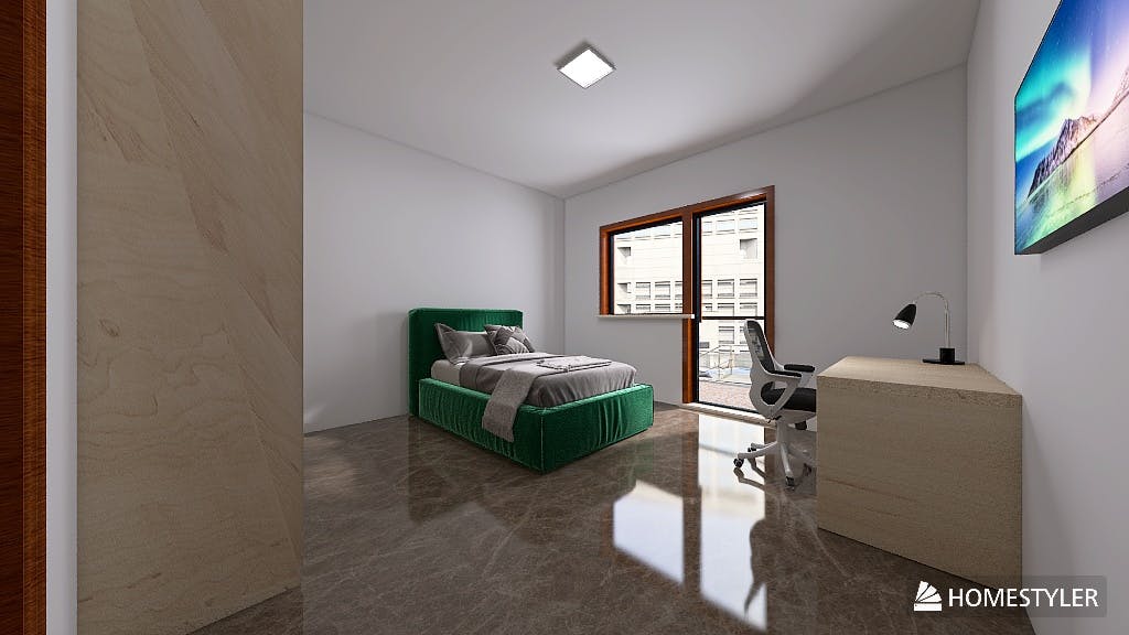 Single room Rome, 1 bed, 17m² — photo 1