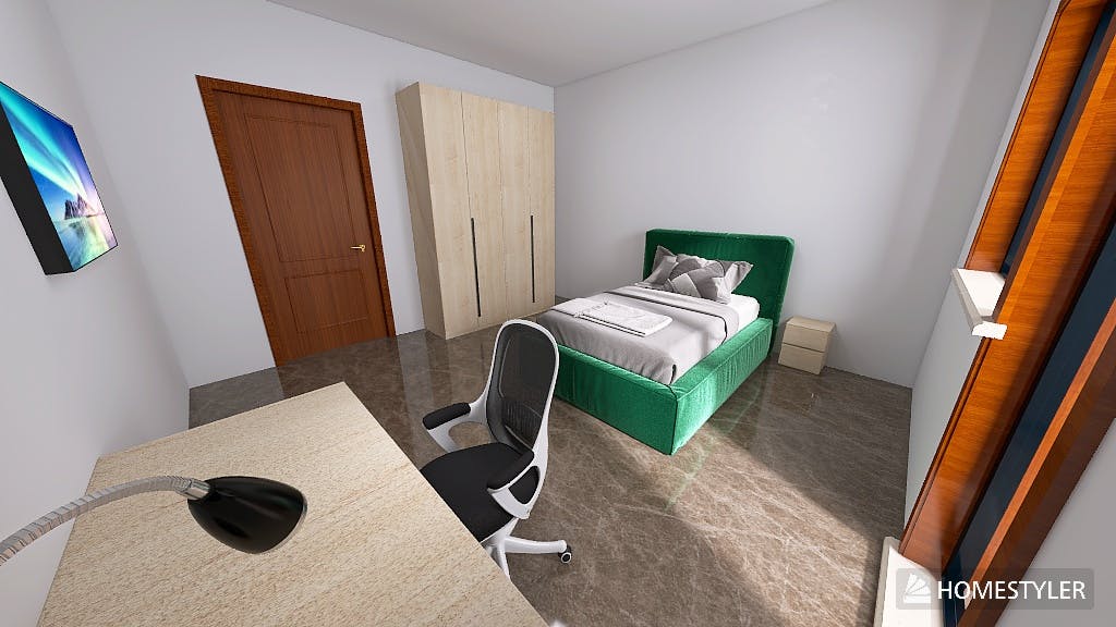 Single room Rome, 1 bed, 17m² — photo 7