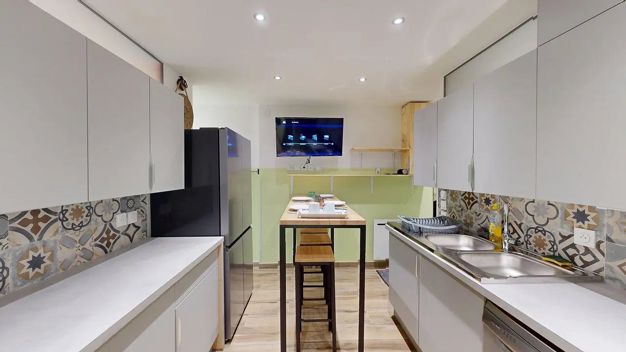 Chambre privée à louer pour 643 CHF/mois à Gaillard, Rue du Martinet