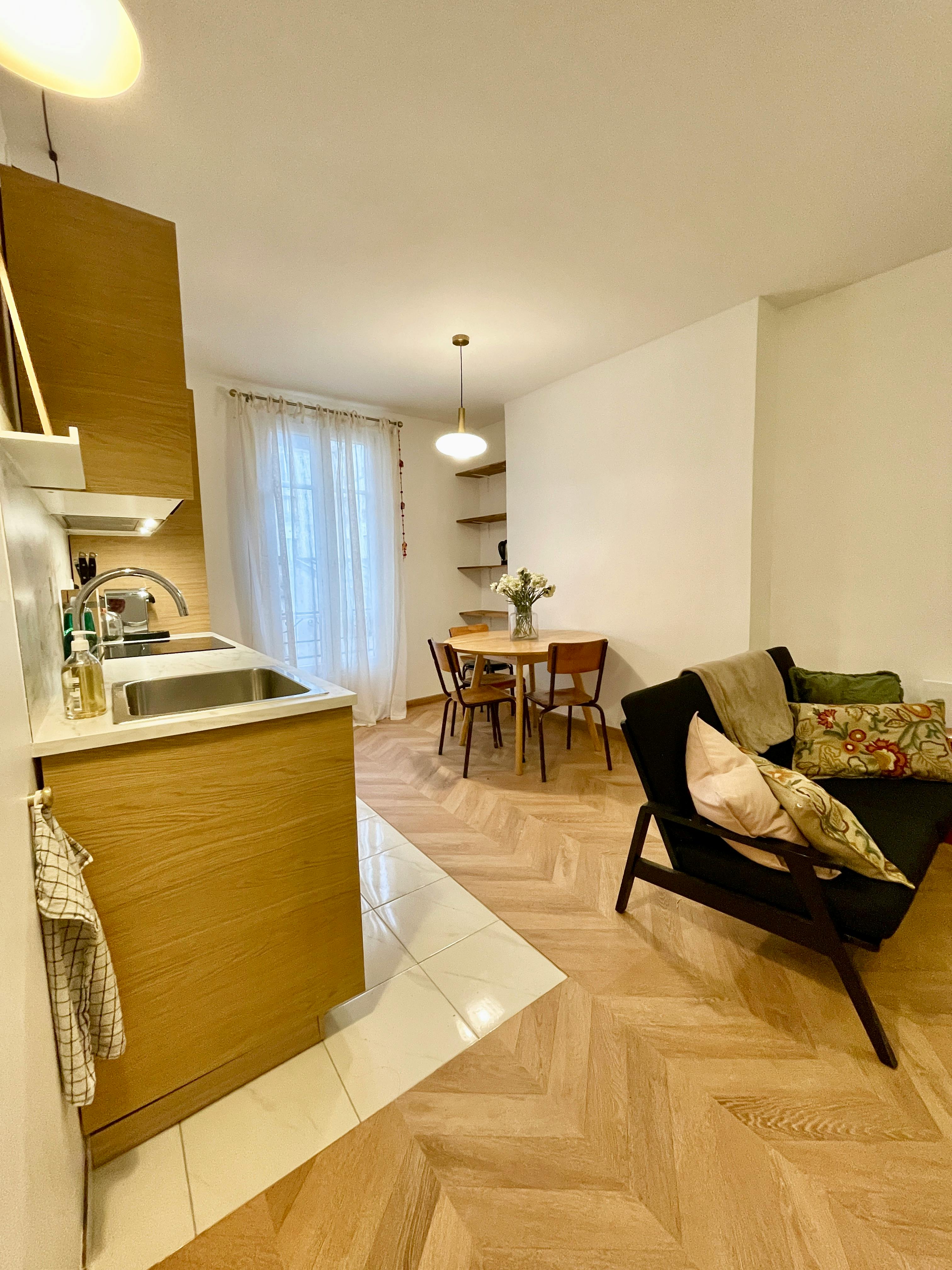 3-Bedroom Apartment in Rue Popincourt, Paris (1633221) room image 1