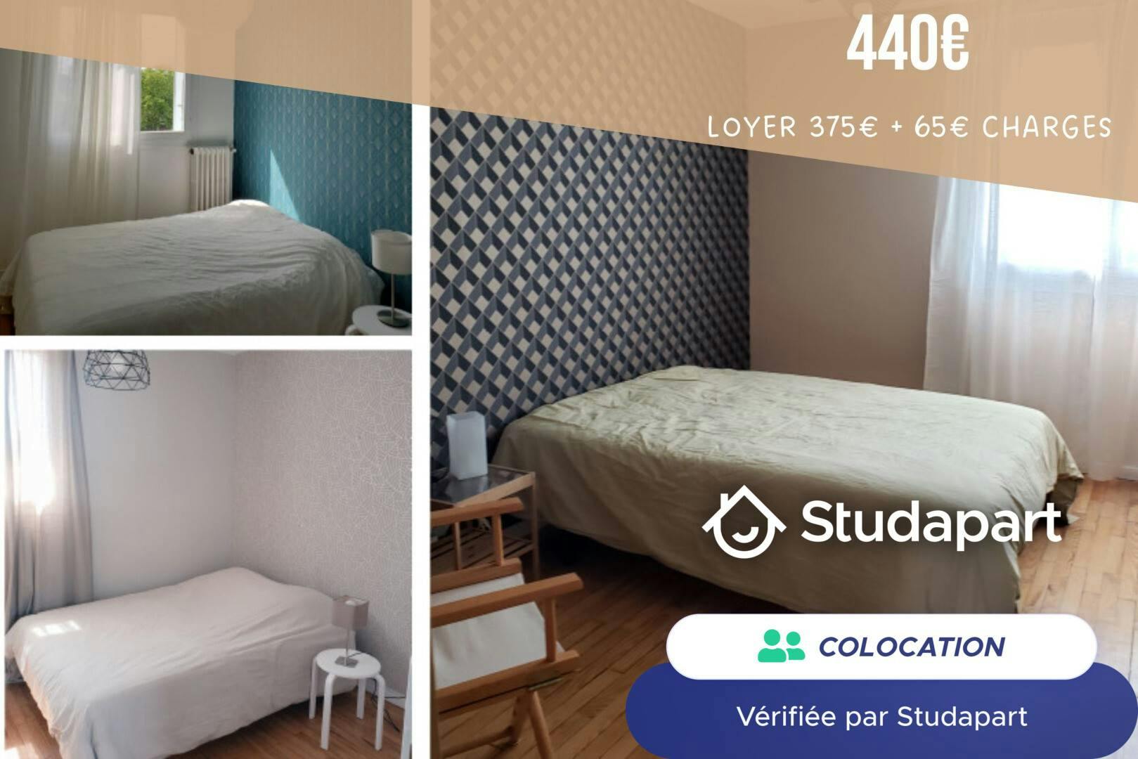 Private room for rent on Route de Seysses, Toulouse - Vue 4
