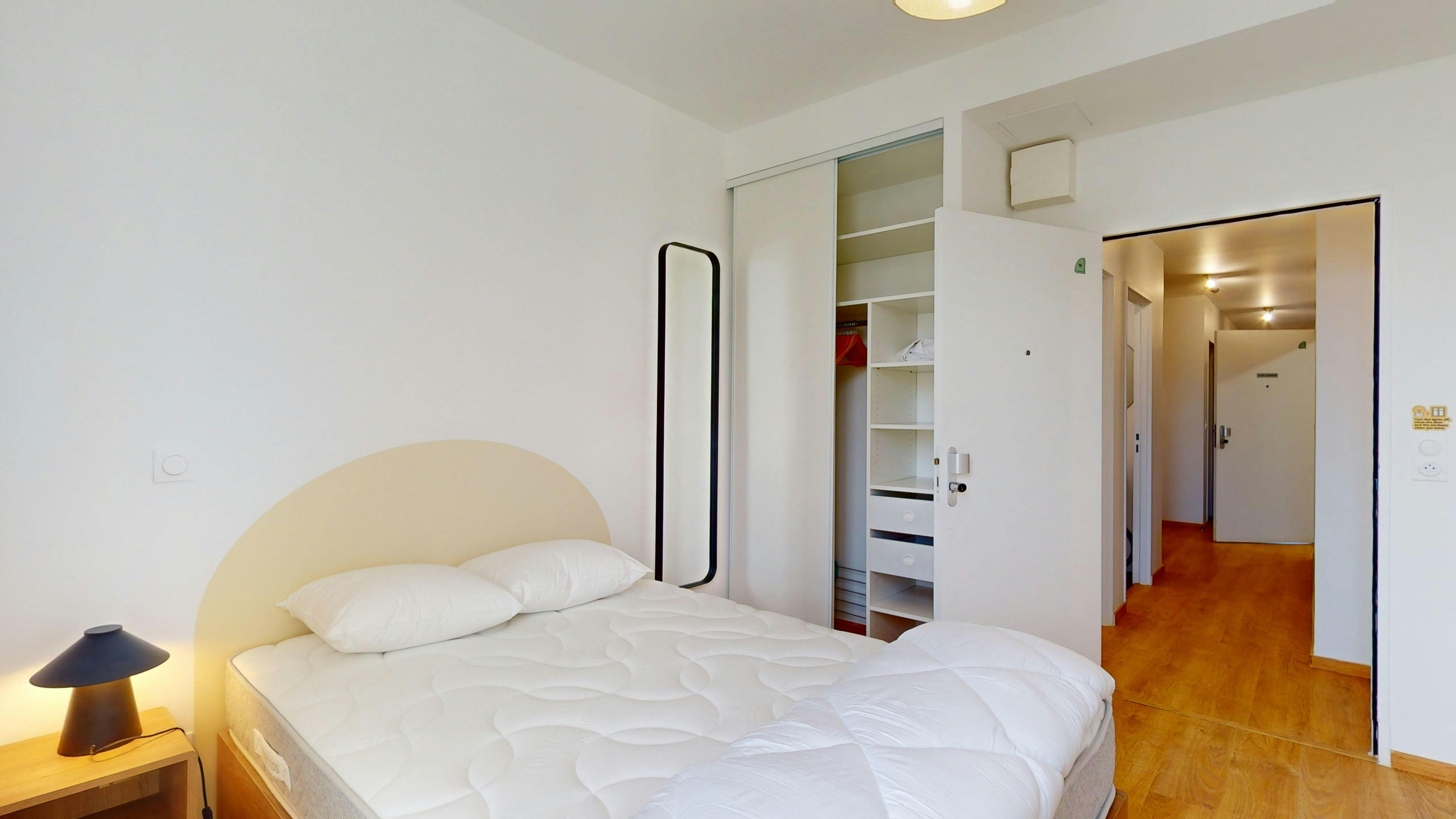 Single room Cergy, 1 bed, 14m² — photo 17