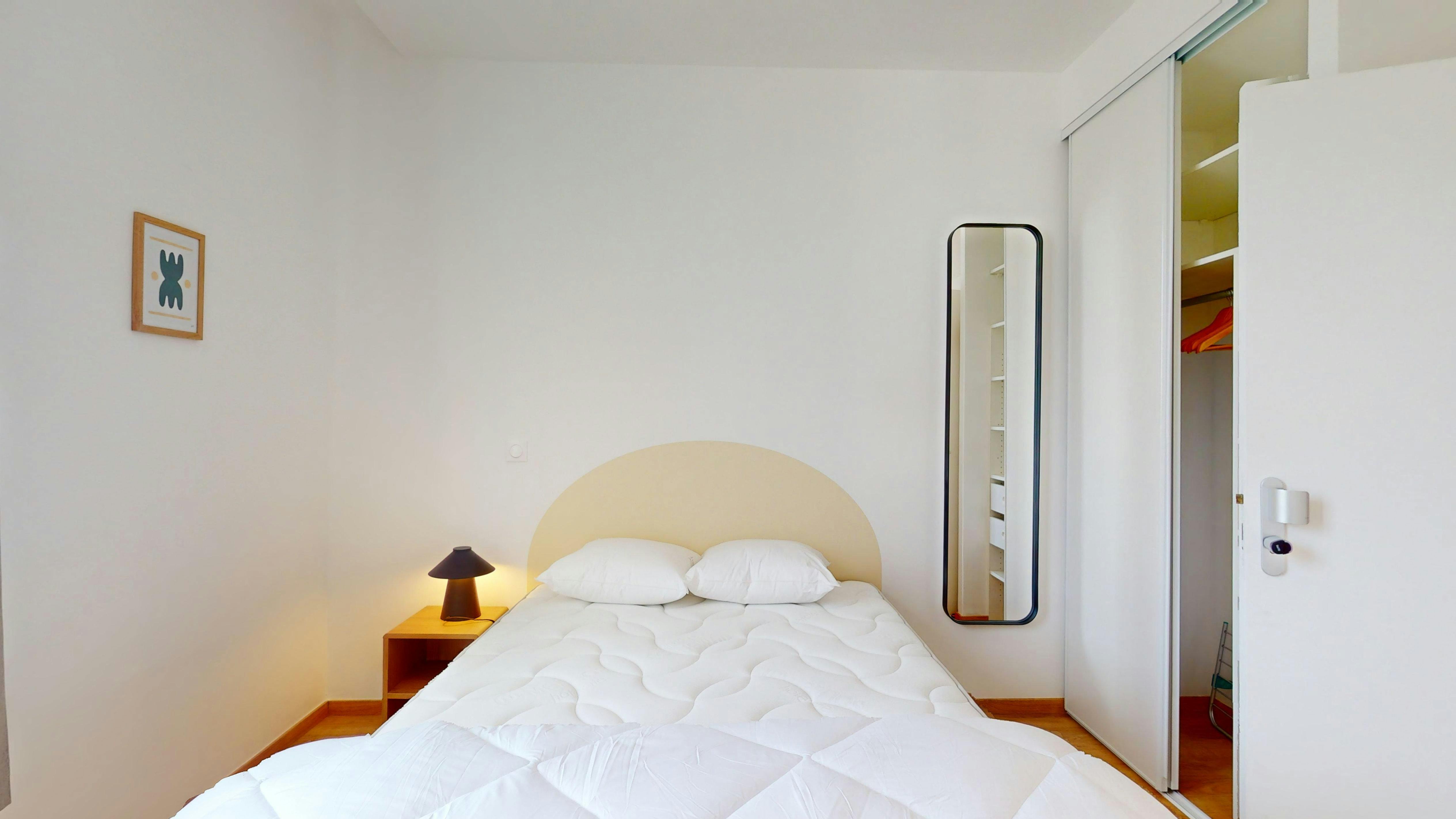 Single room Cergy, 1 bed, 14m² — photo 19