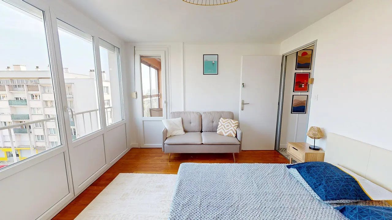 Single room Dijon, 1 bed, 12m² — photo 17