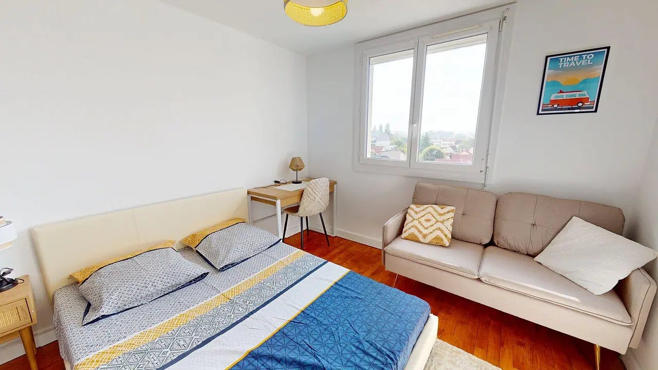 Single room Dijon, 1 bed, 10m² — photo 18