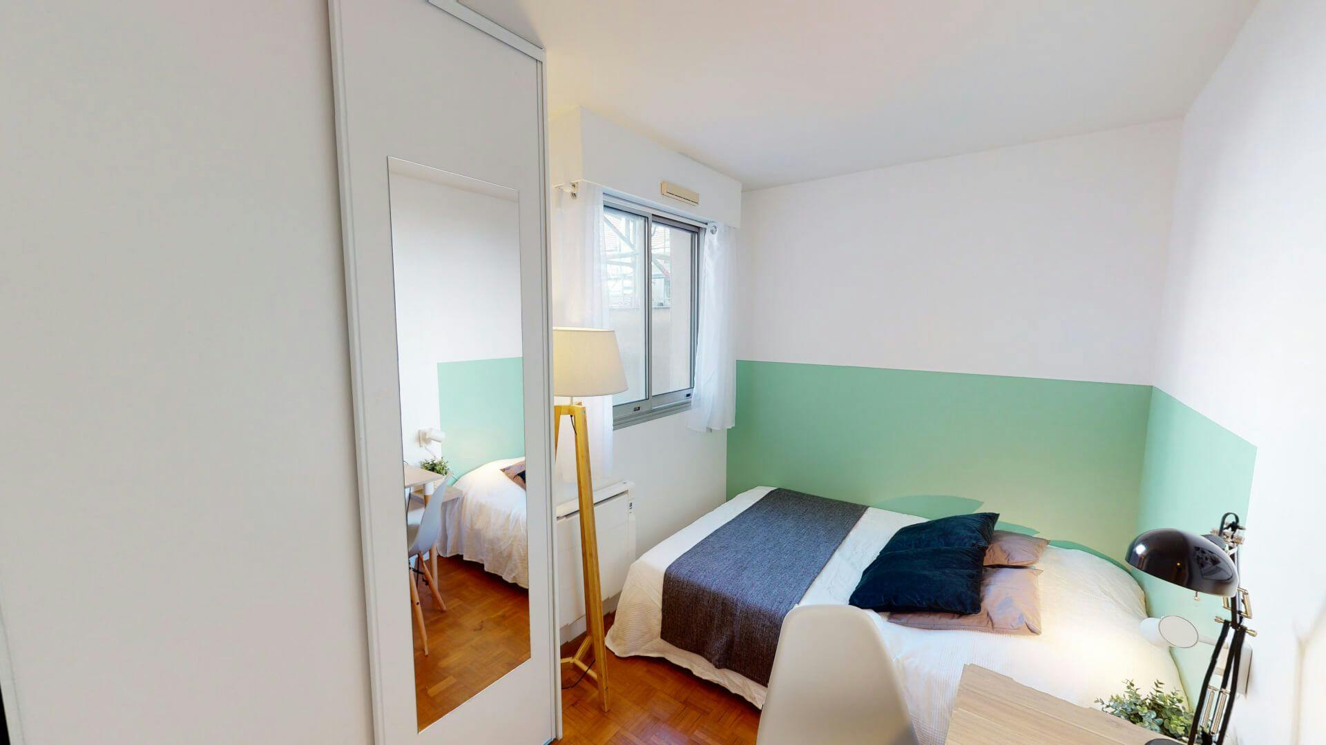 Single room Paris, 1 bed, 9m² — photo 2