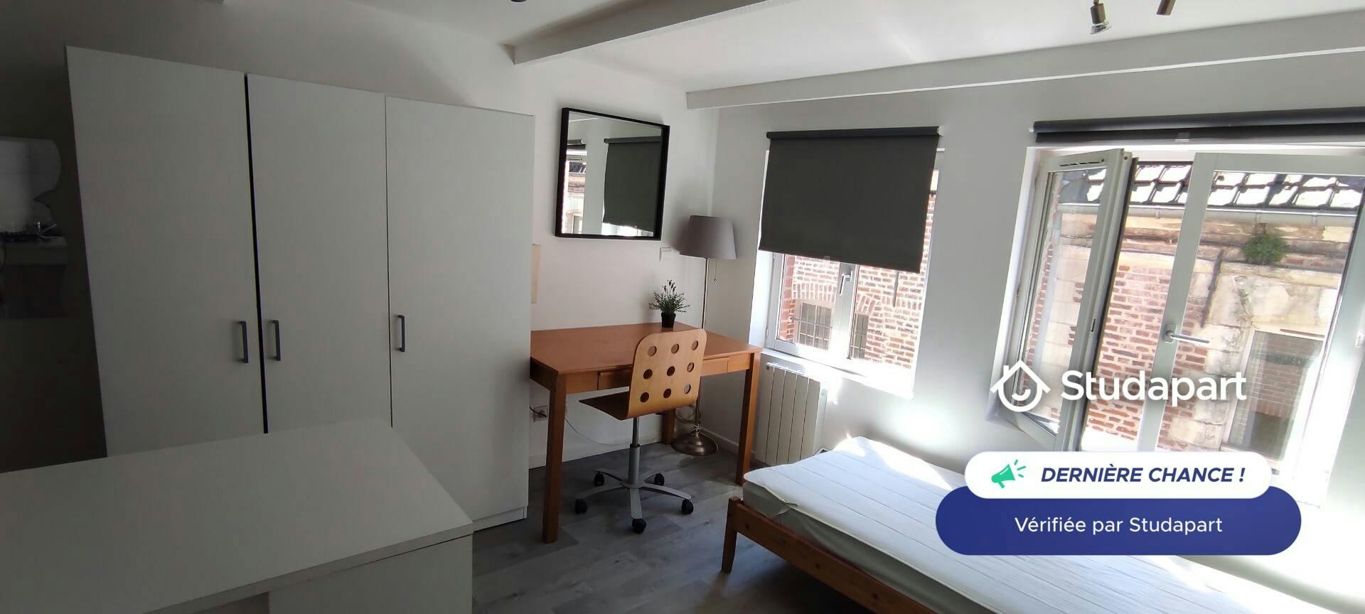 Apartament de închiriat pentru 420 EUR pe lună în Valenciennes, Rue des Maillets