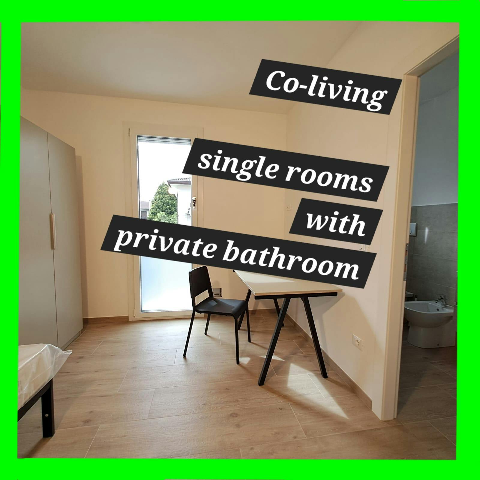 Single room Legnaro, 1 bed, 20m² — photo 13