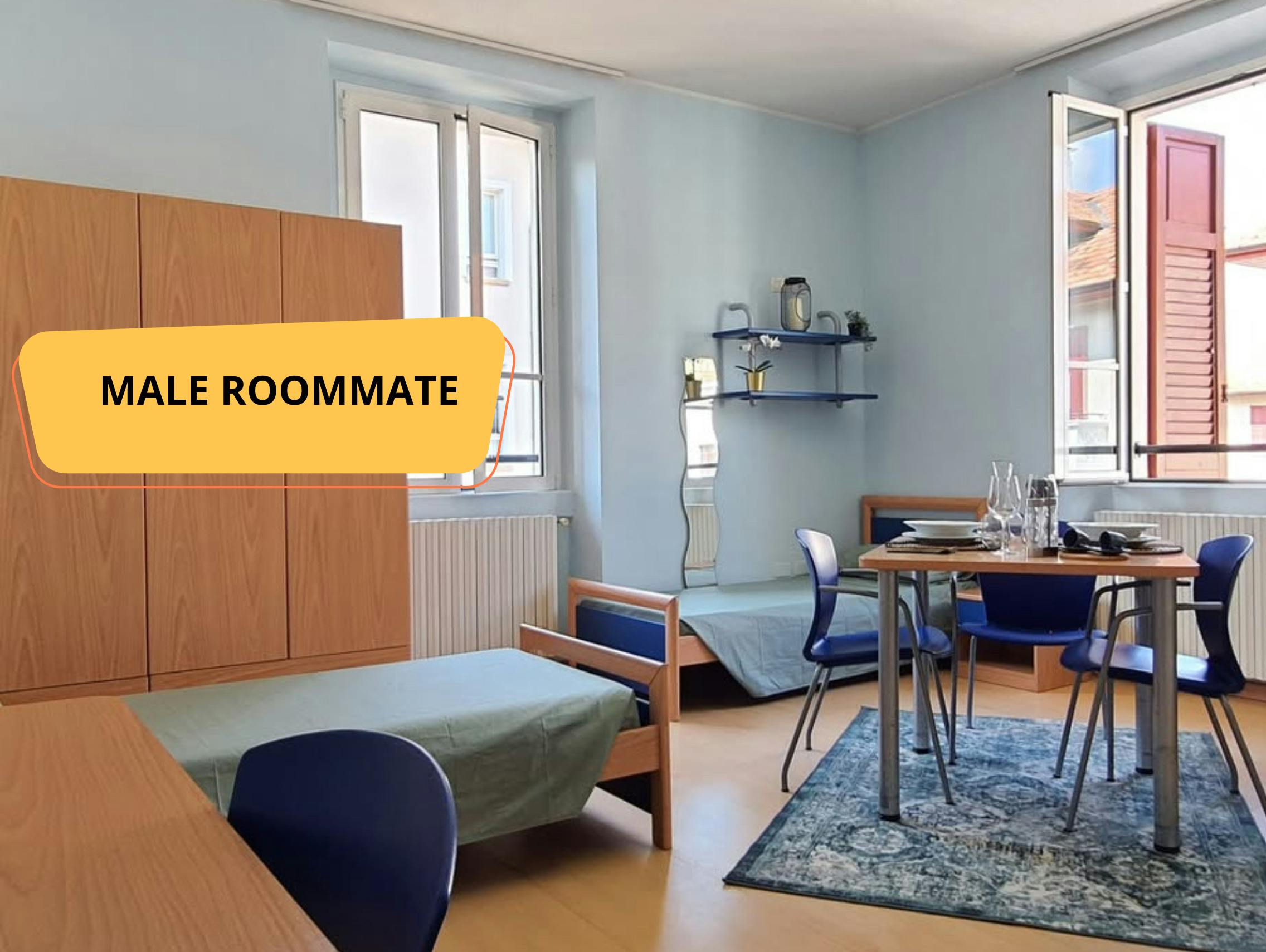 Спільна кімната за оренду для 400 EUR на місяць у Milan, Via Anton Giulio Barrili