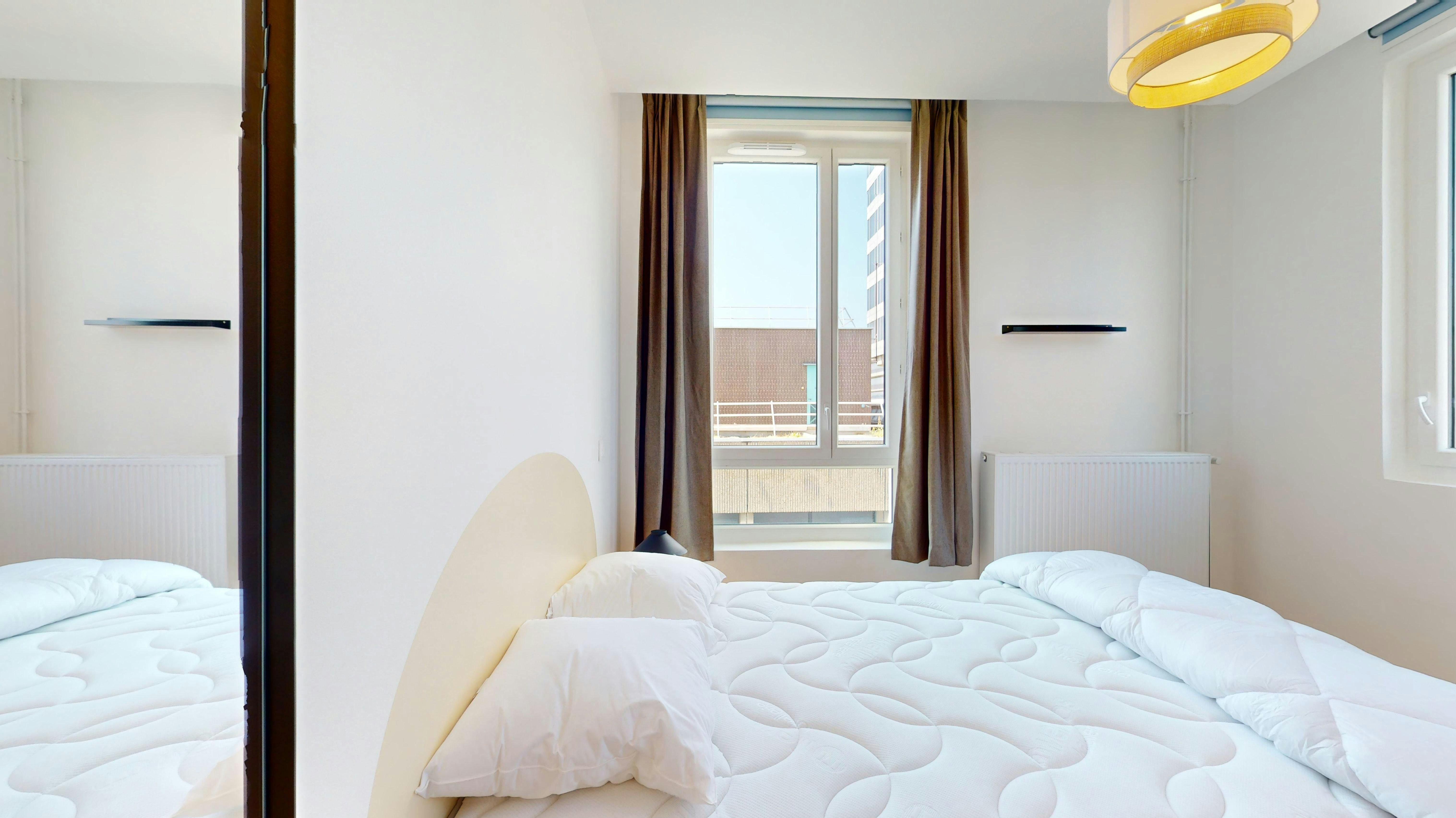 Single room Cergy, 1 bed, 19m² — photo 19
