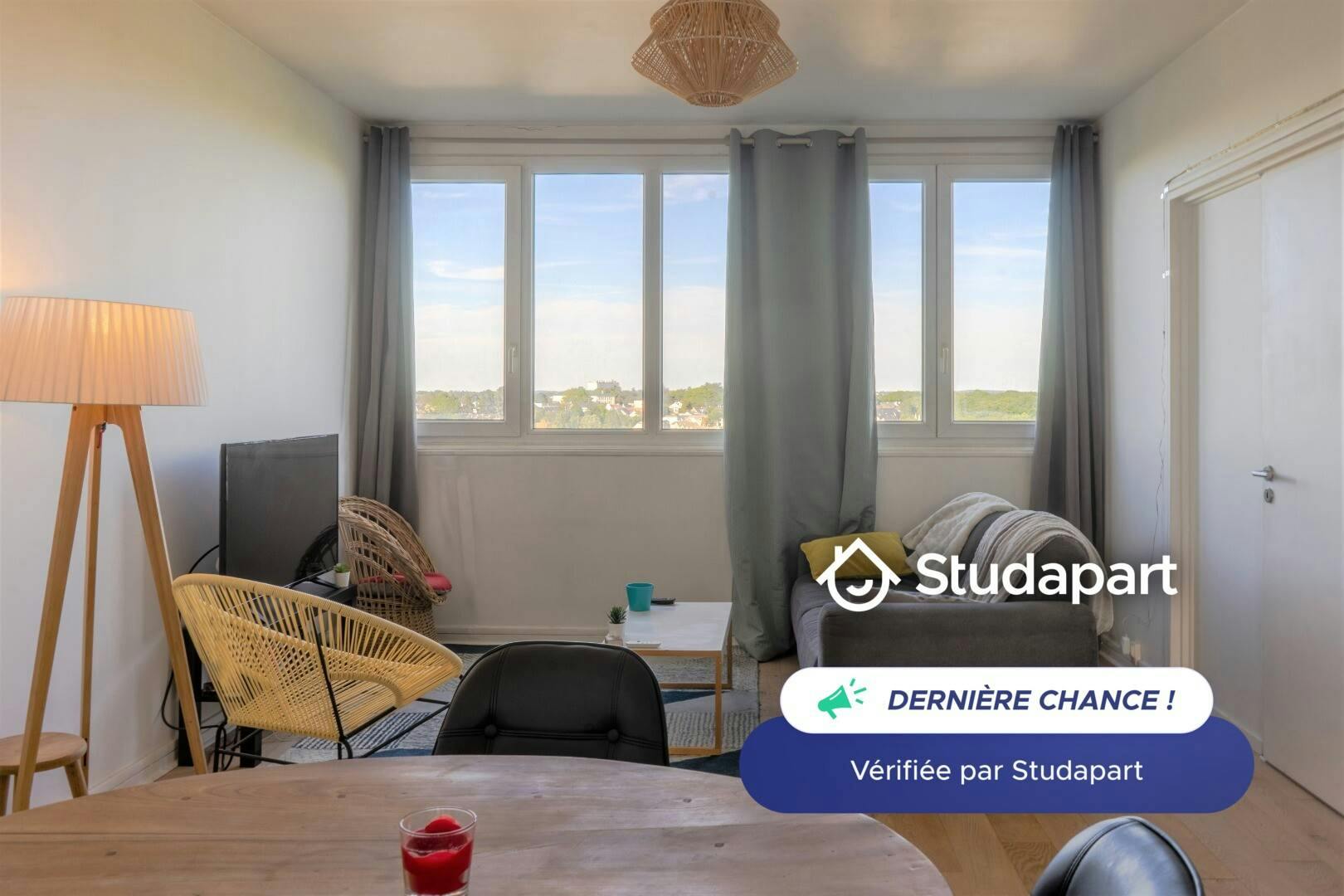 Wohnung zu mieten für 519 € pro Monat in Nantes, Boulevard Robert Schuman